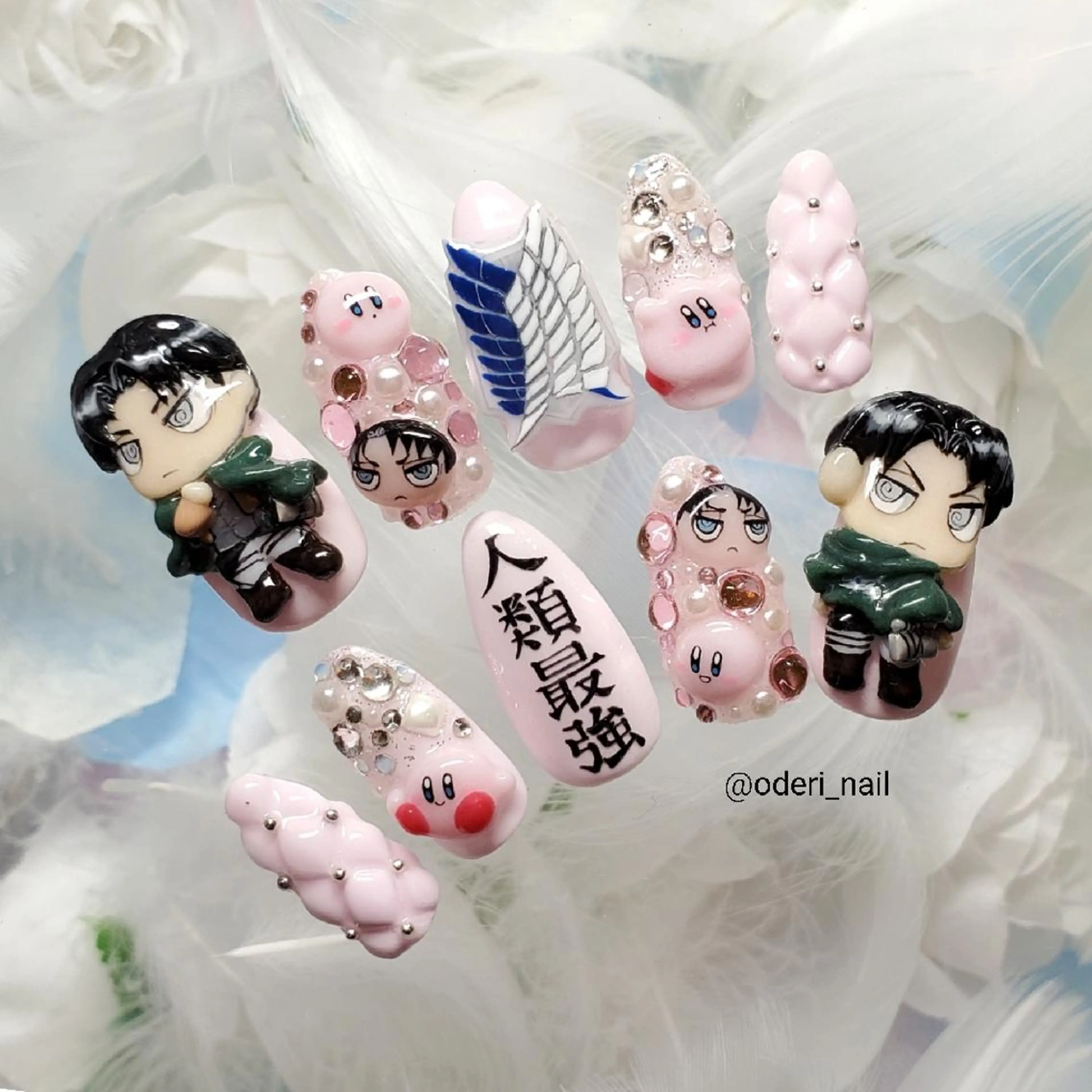 ネイル アートネイル ジェルネイル おで@ oderi_nailのネイルデザイン