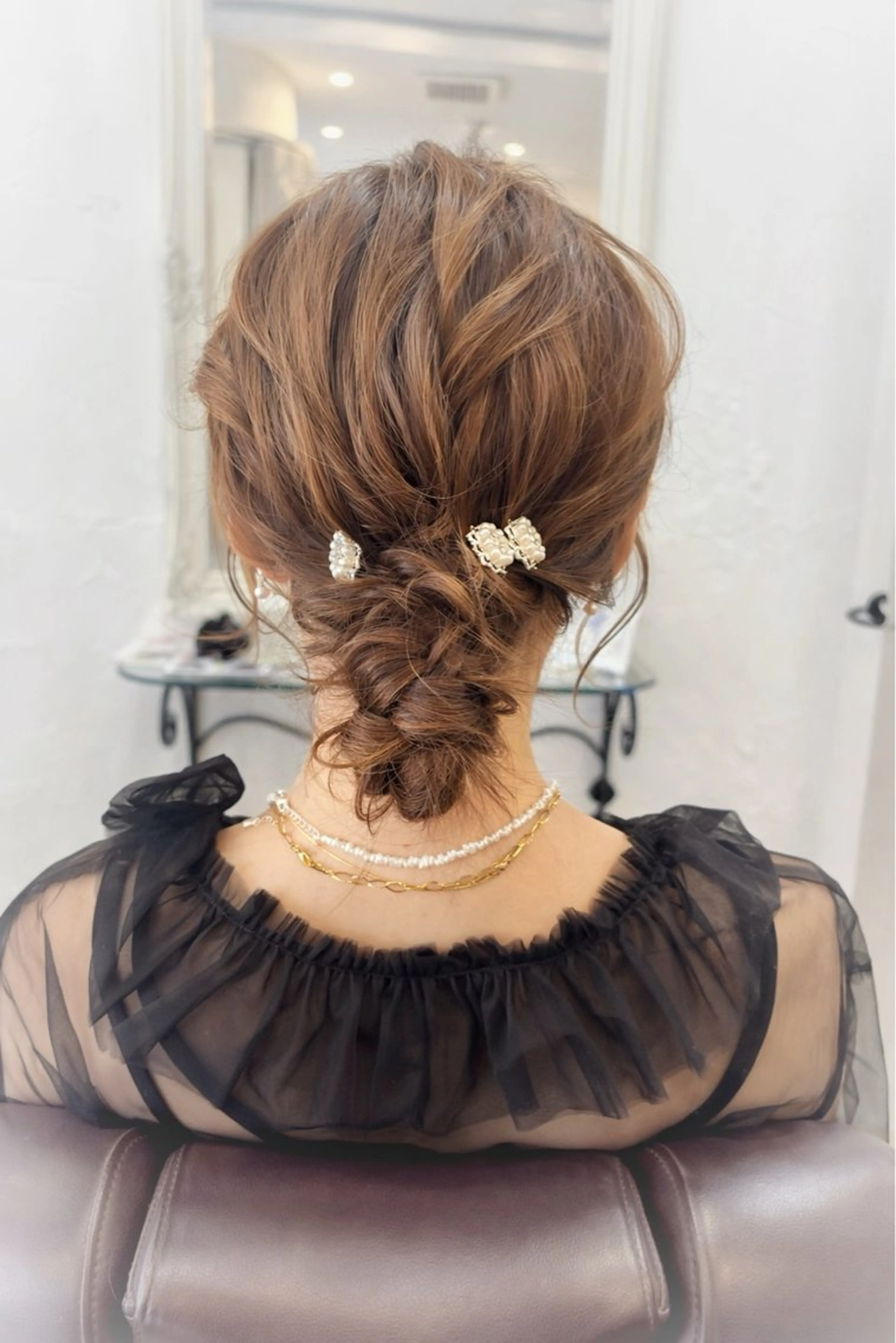 ヘアアレンジ 結婚式・ブライダル 中原由貴 /WILLOW京橋のヘアスタイル