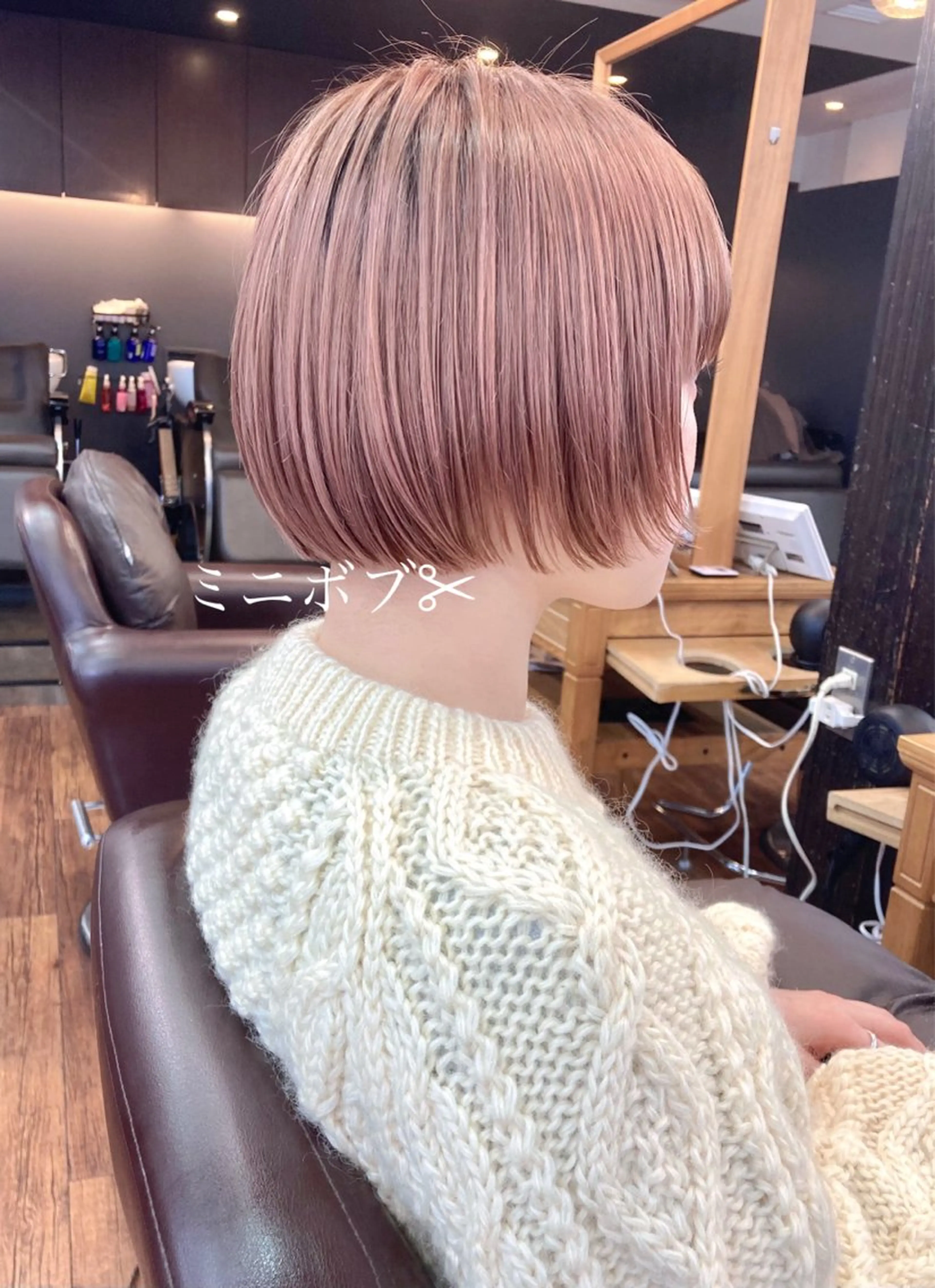 ショート ボブ ショートヘア レイヤー/メンズ 竹田凪儀のヘアスタイル