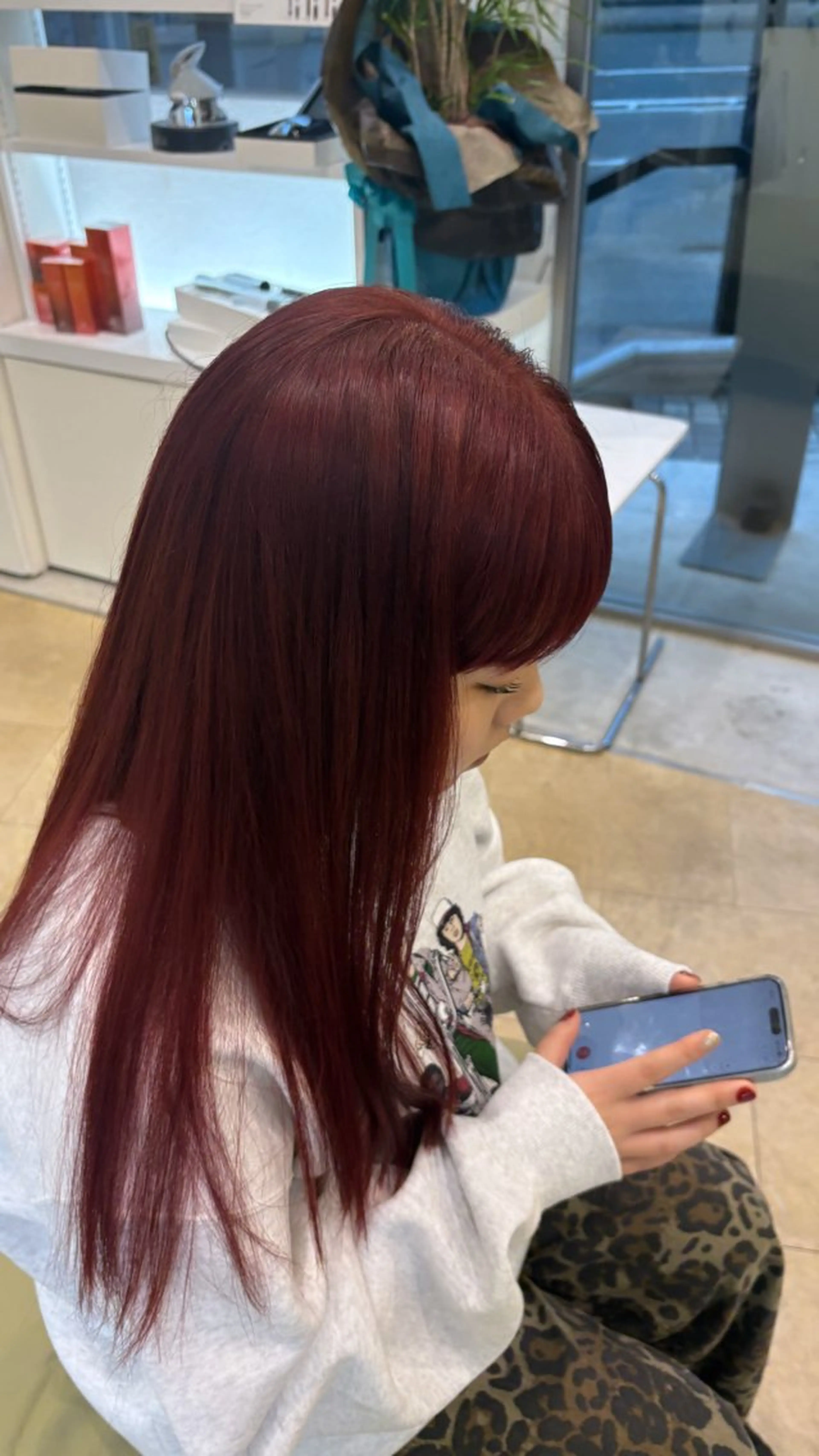 ロング カラー ヘアカラー あいり 福岡美容師のヘアスタイル