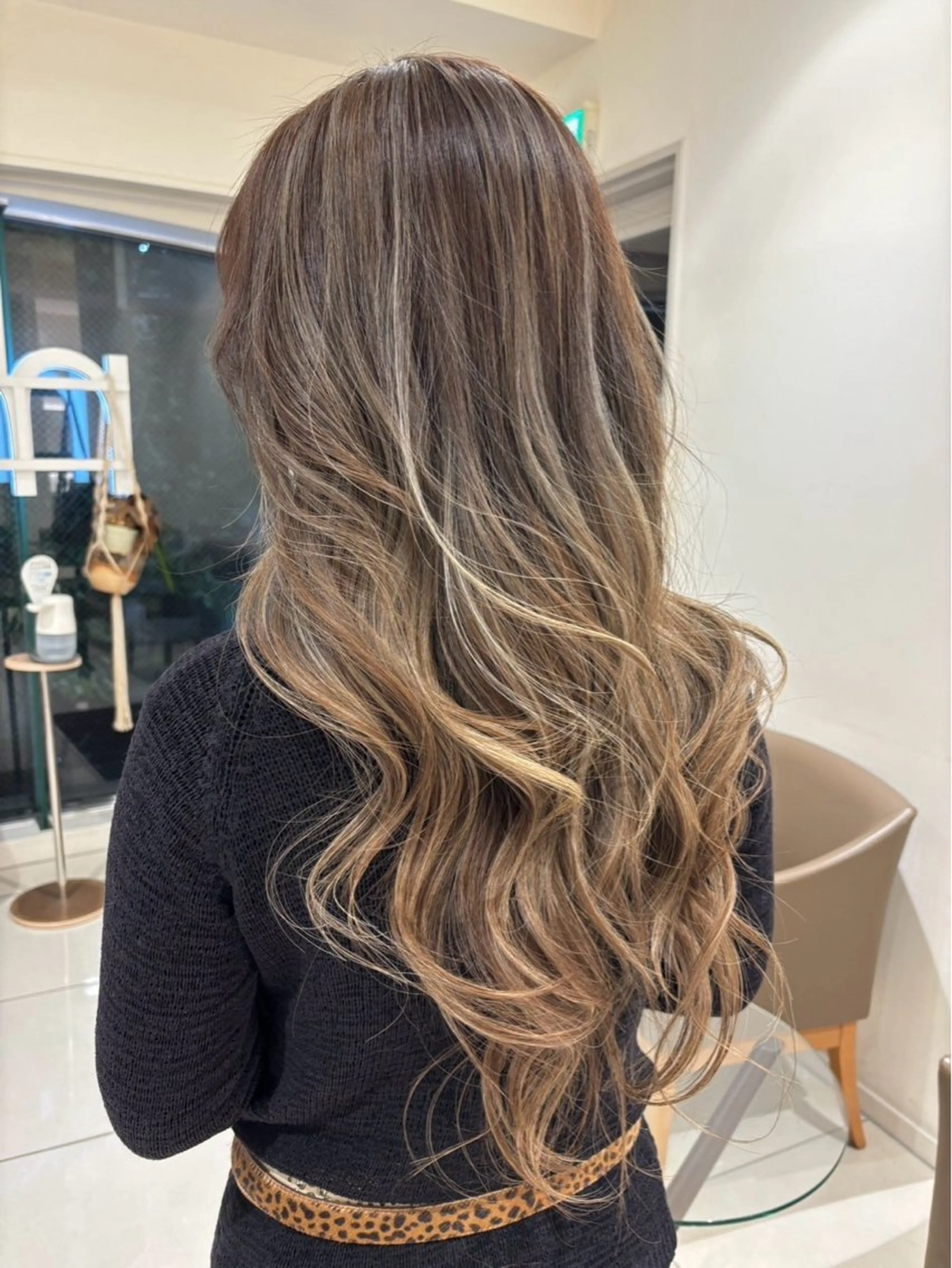 カラー ハイライトカラー ヘアカラー 縮毛矯正/艶髪/ チホリのヘアスタイル