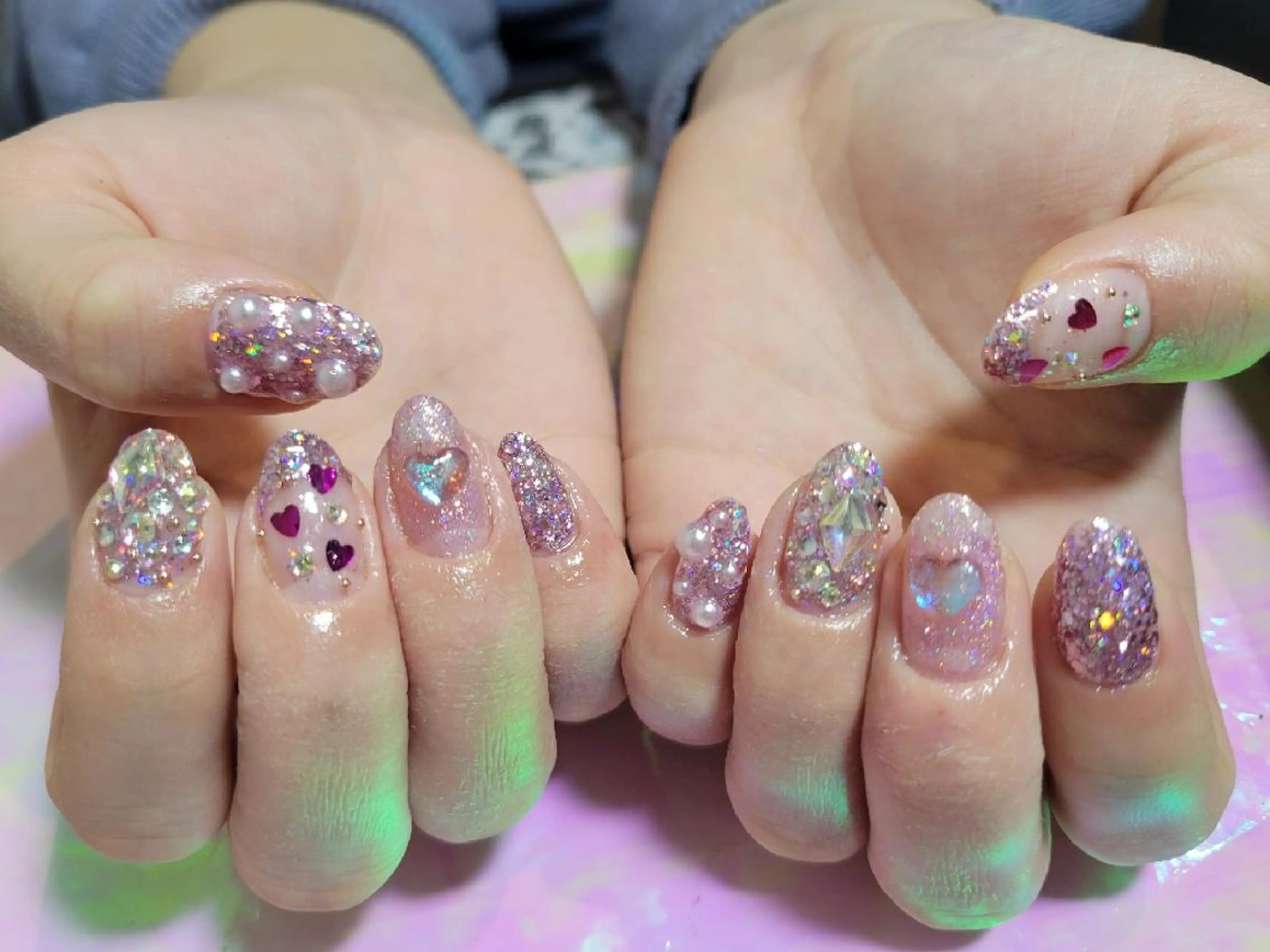 ネイル 💜bora .のネイルデザイン