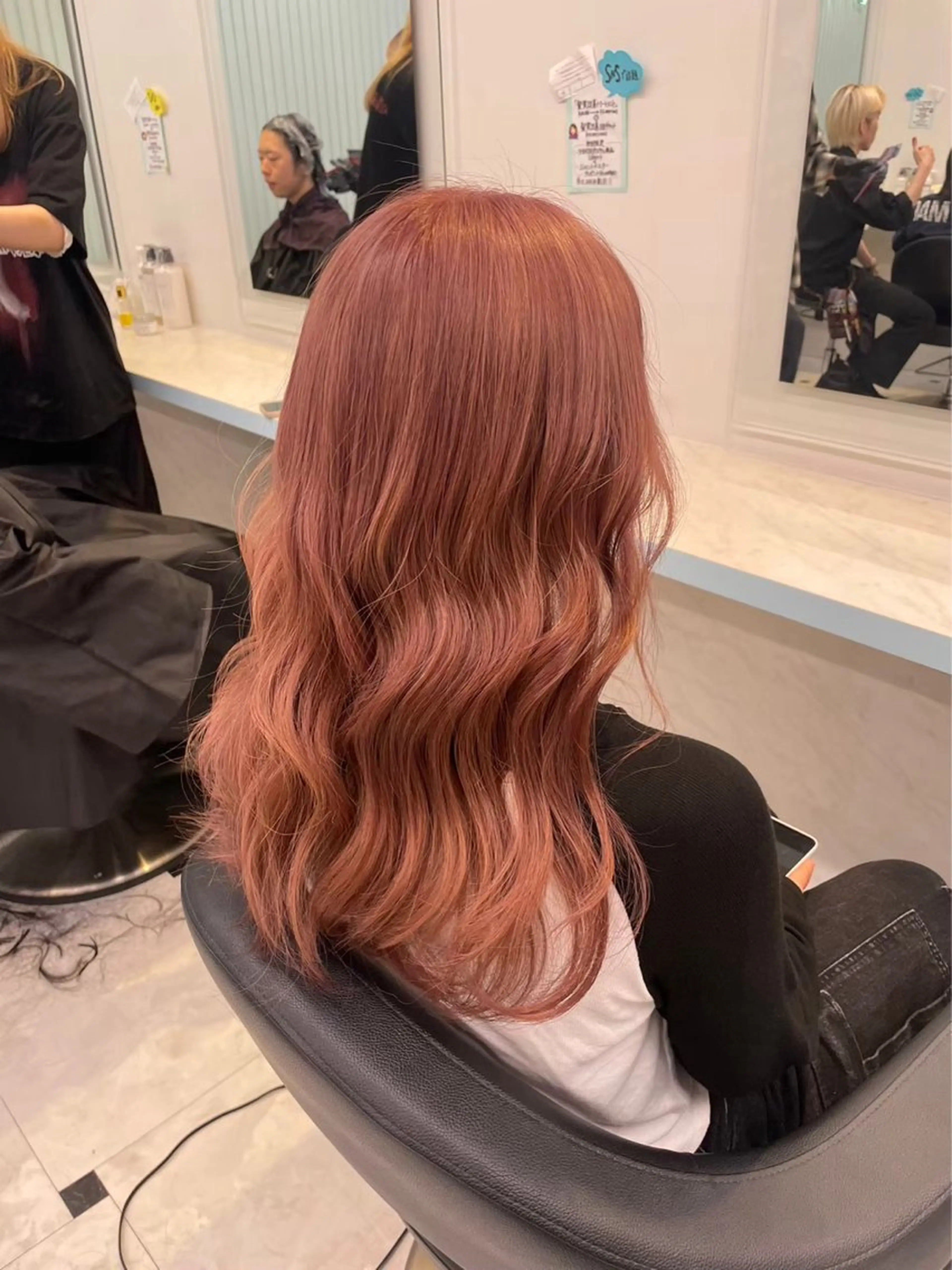 ロング カラー ヘアアレンジ 🎀 yuuka🎀のヘアスタイル