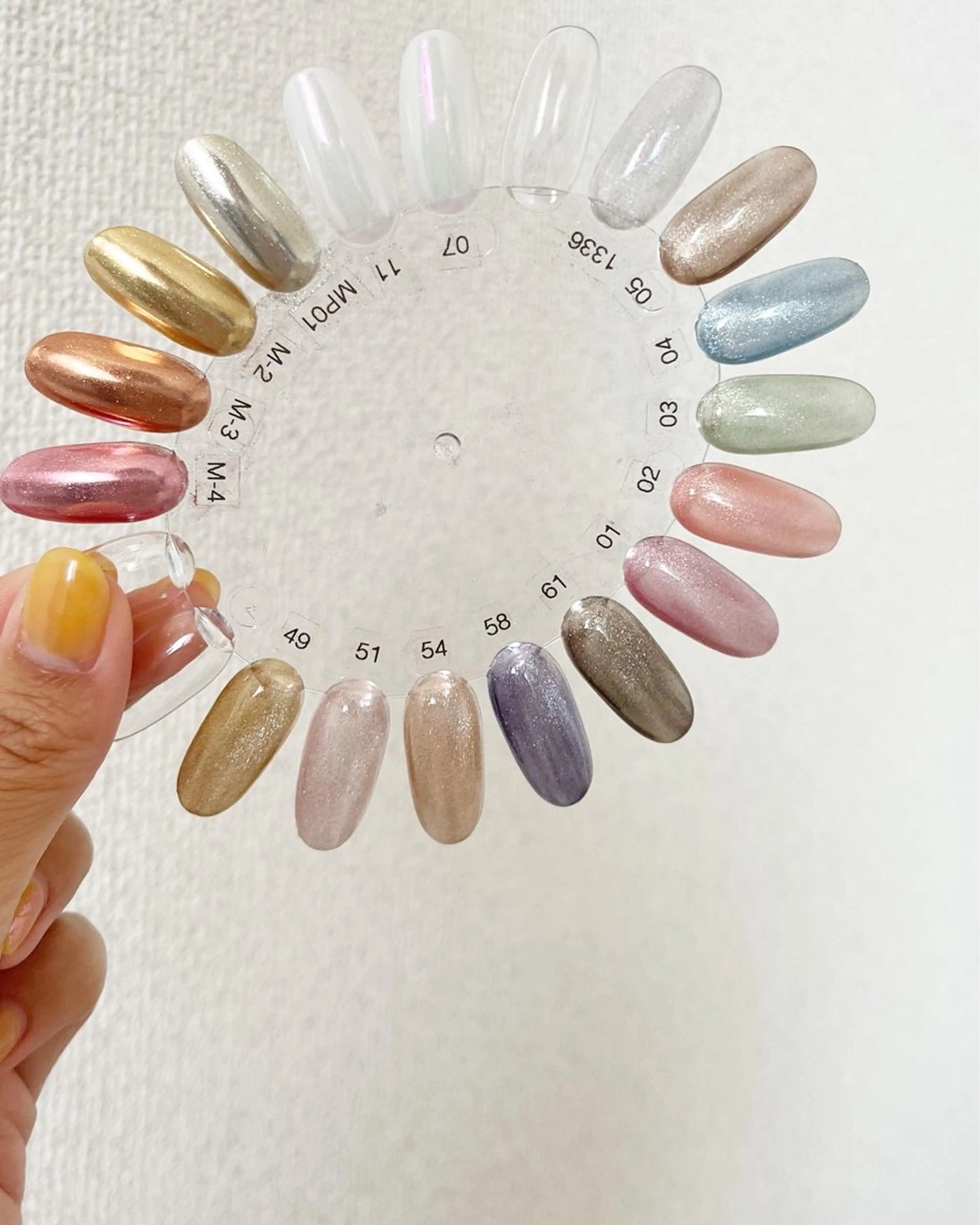 ネイル マグネットネイル ミラーネイル ハンドネイル hiroko nailのネイルデザイン