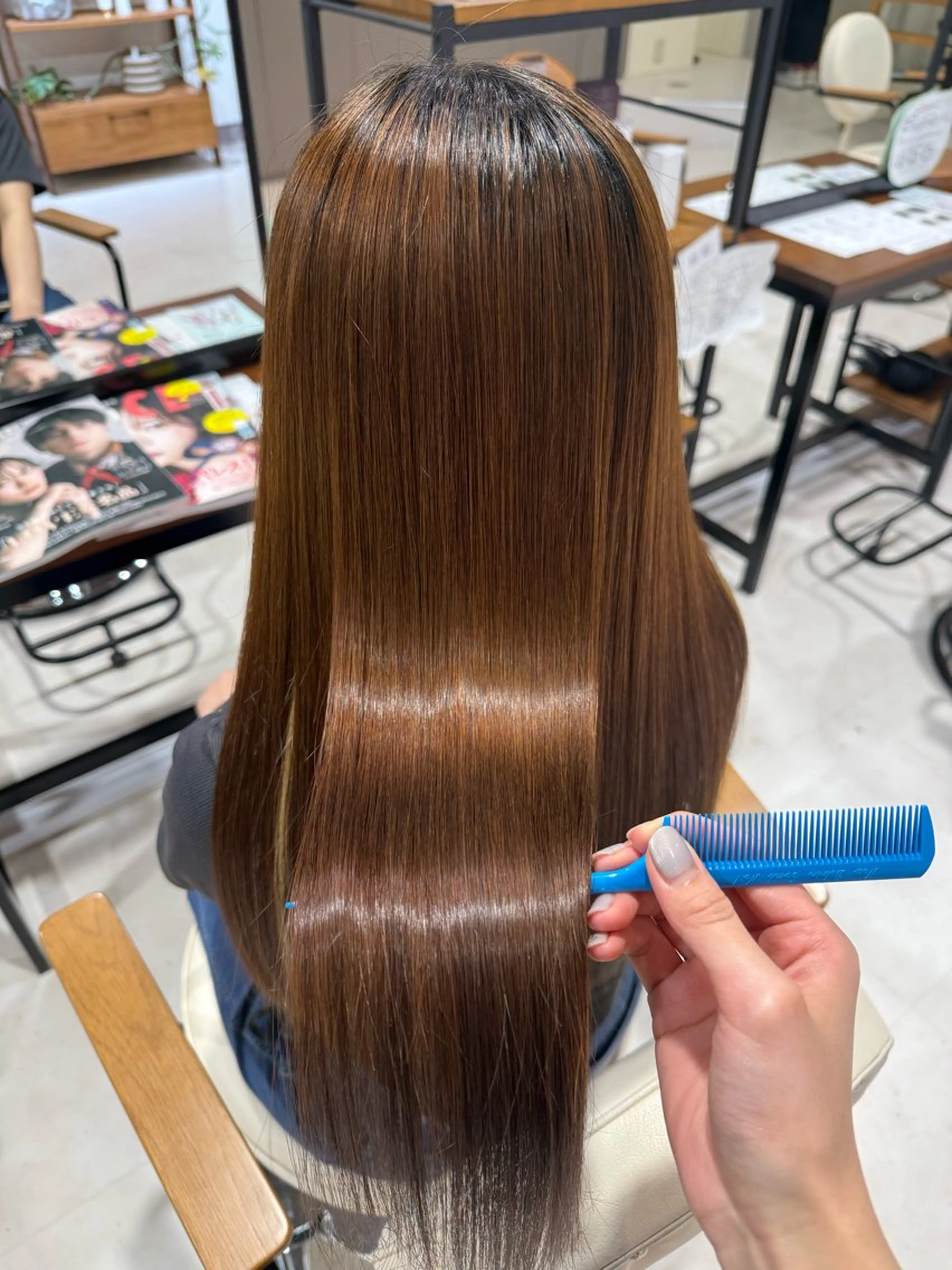 ロング amoretto 天文館🦋愛華のヘアスタイル