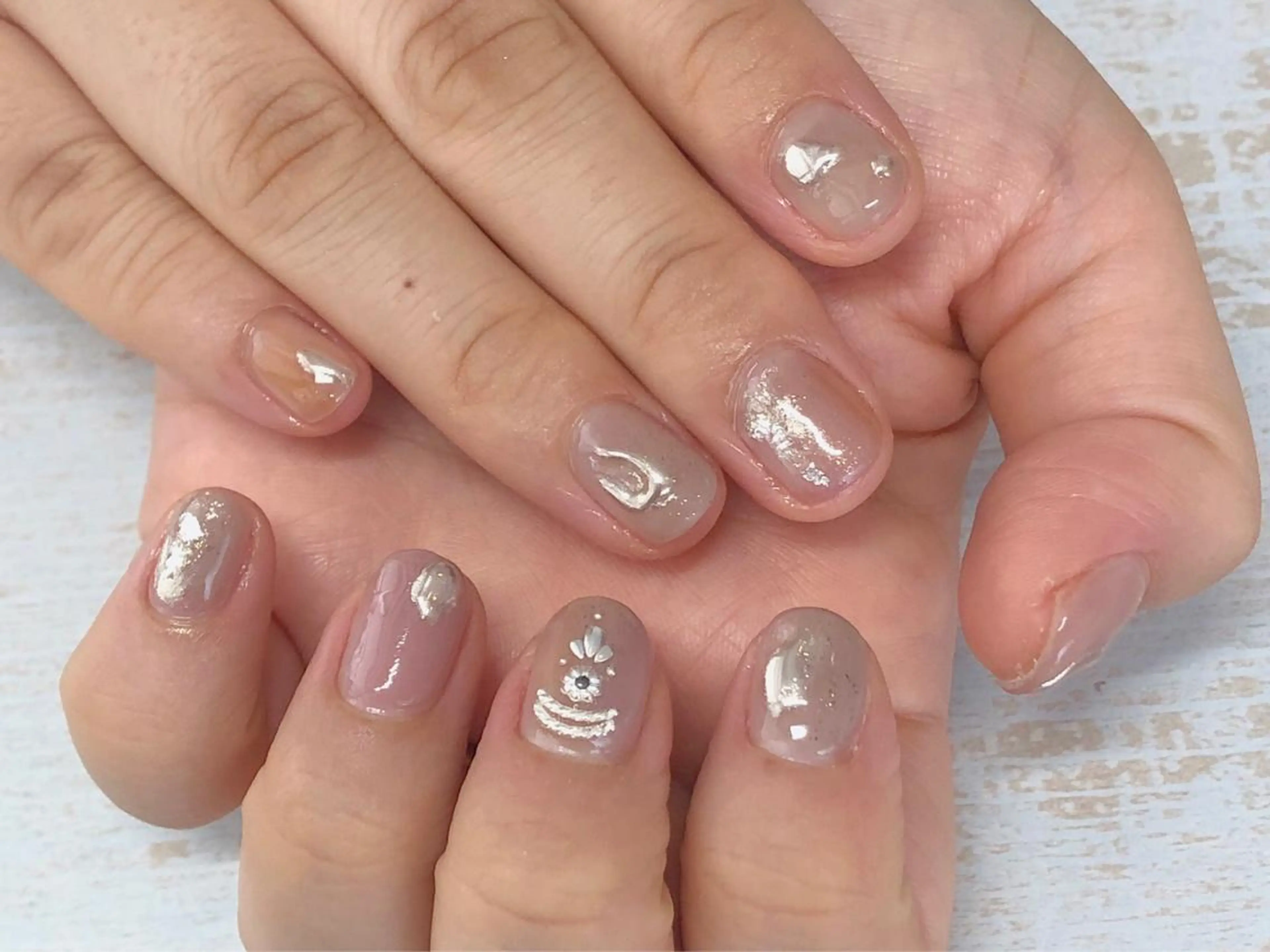 ネイル 𖡼 yumenoのネイルデザイン