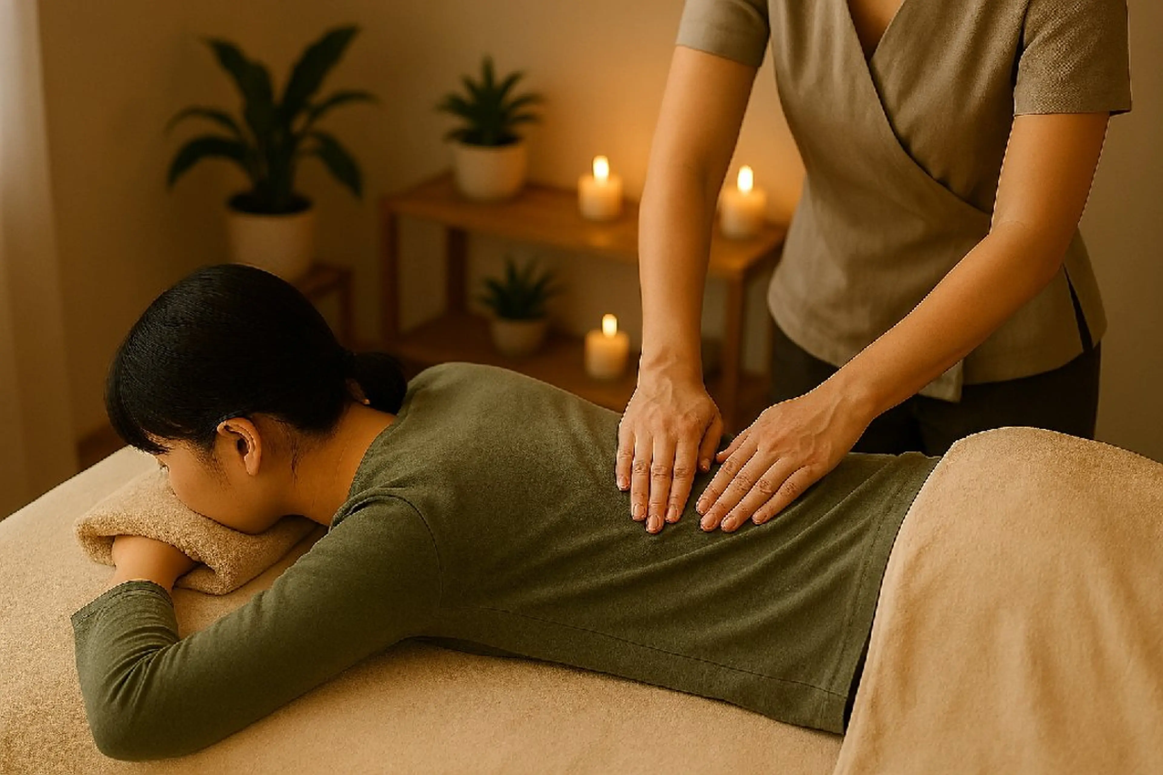 もみほぐしの写真