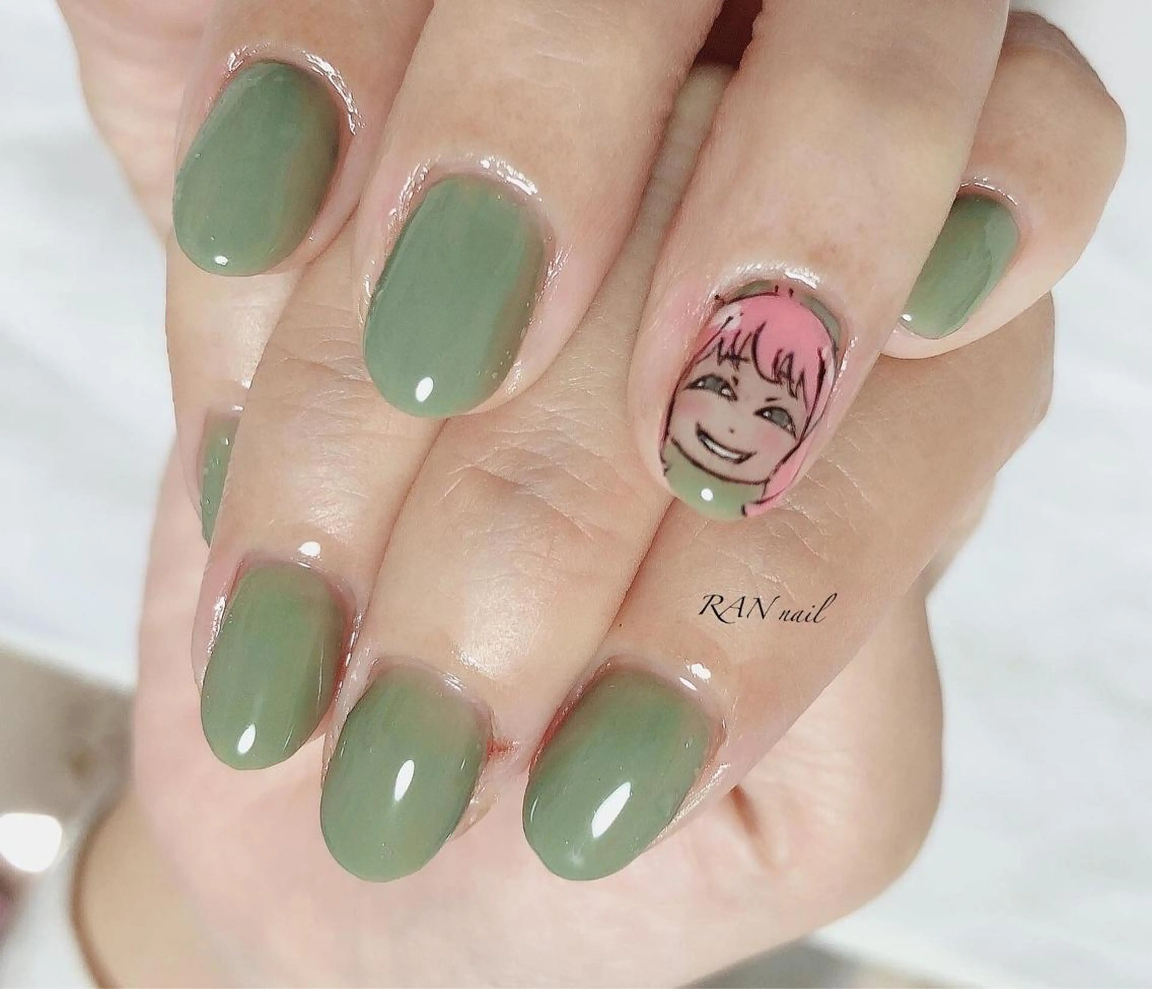 ネイル ジェルネイル 春ネイル ハンドネイル フットネイル RAN nail 〜ランネイル〜所属・RAN nailのネイルデザイン