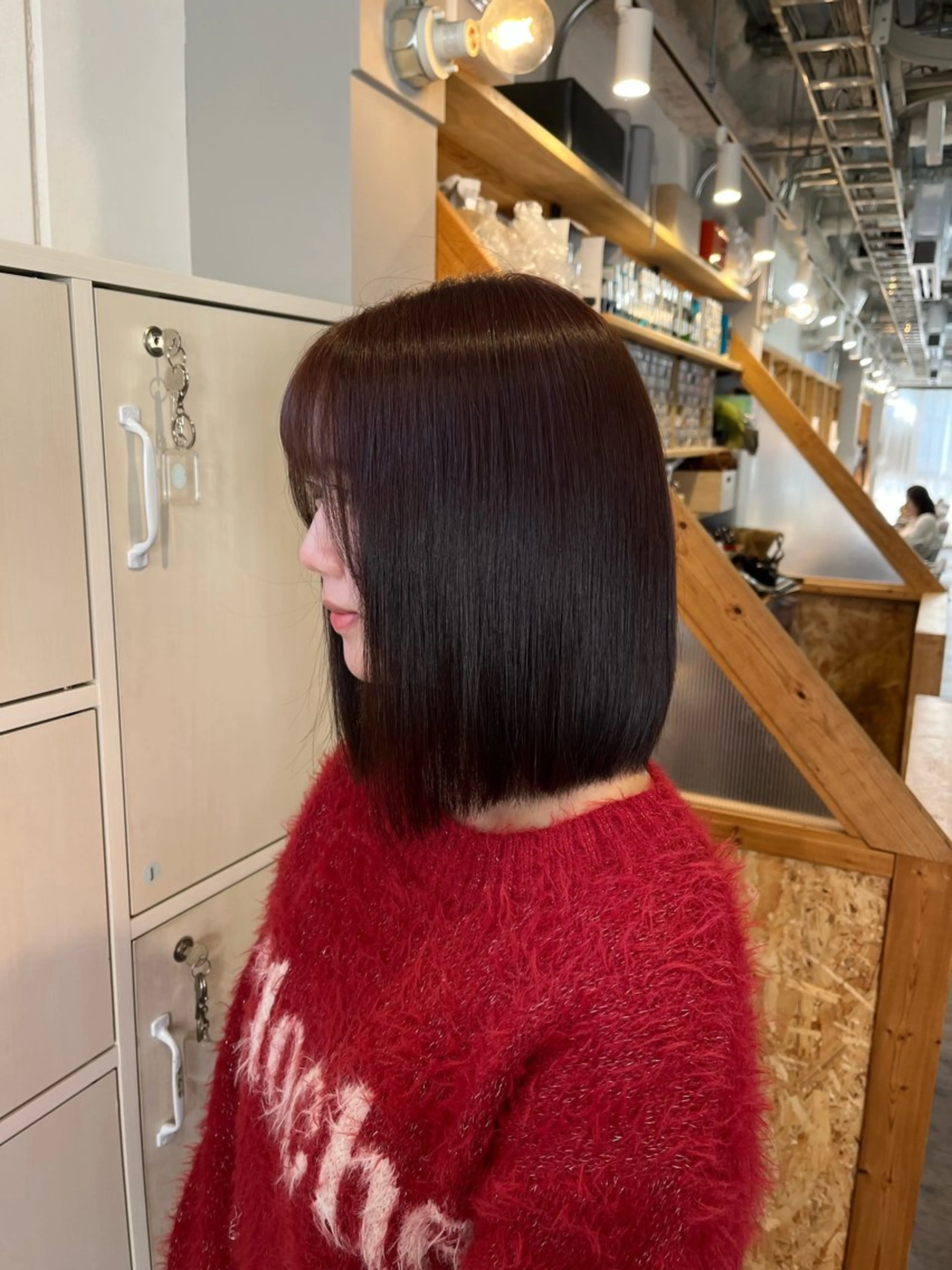 ミディアム わだ なつきのヘアスタイル