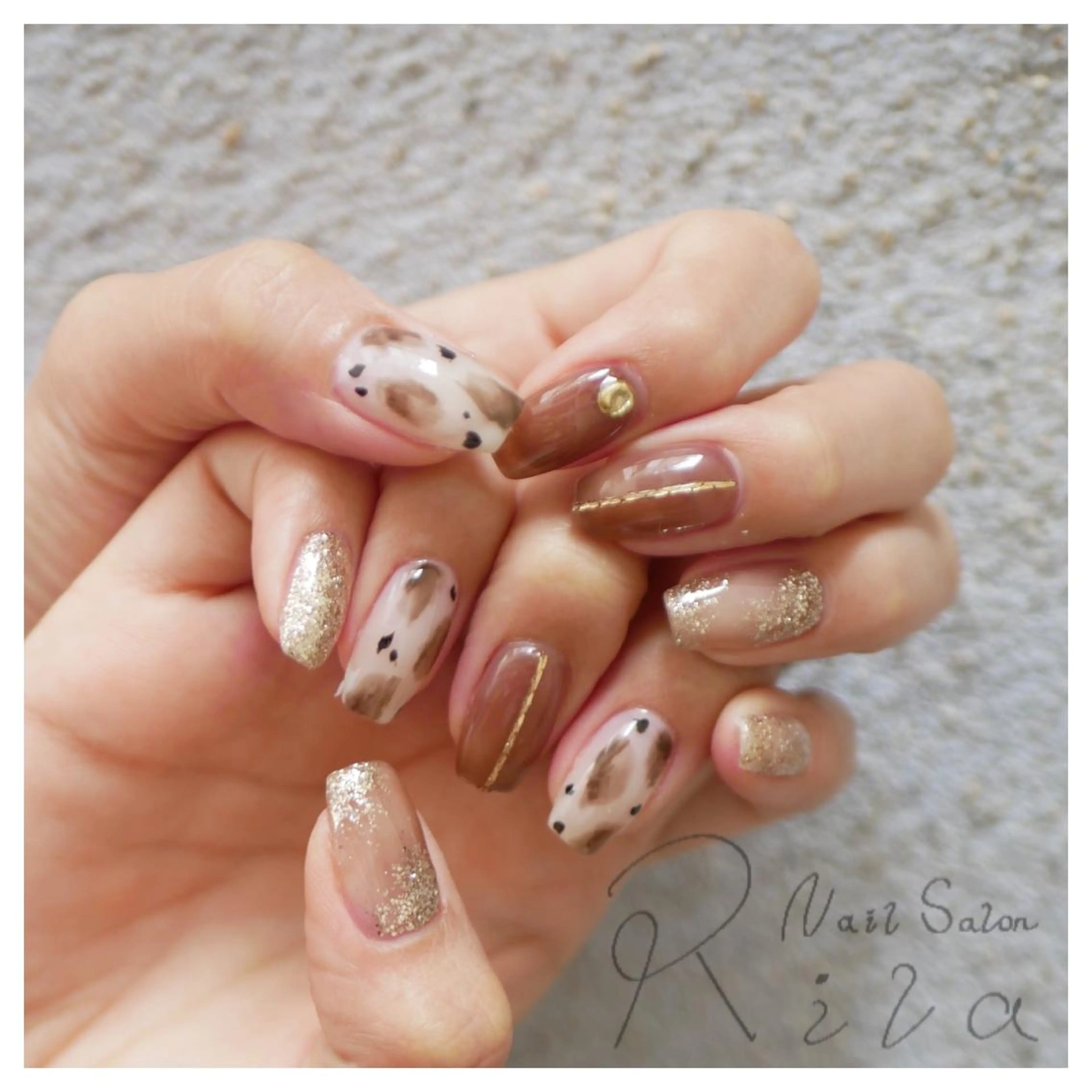 ネイル Nail salon Rilaのネイルデザイン