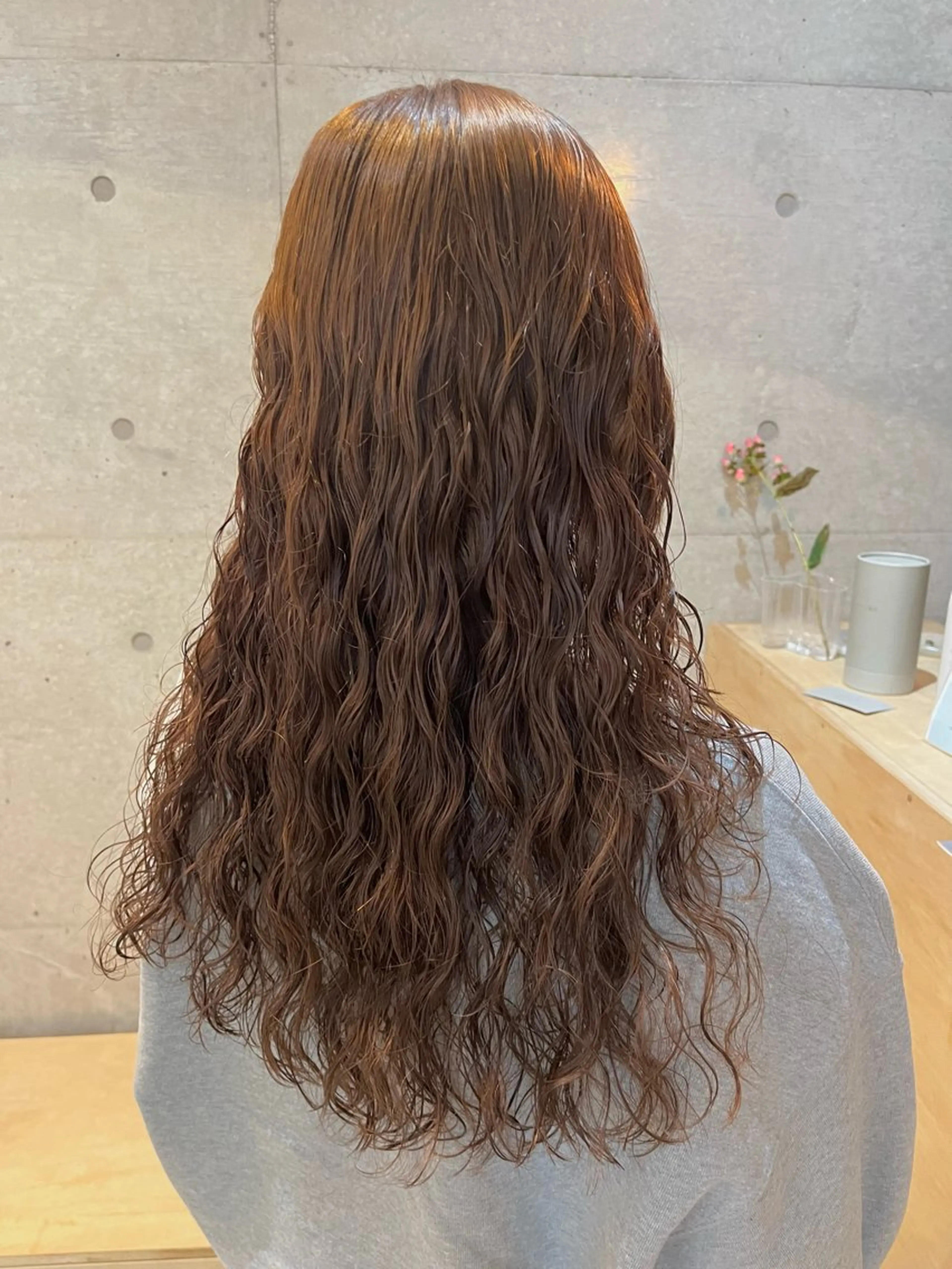 カラー パーマ カット ヘアカラー パーマ 【arc】 佐藤未希穂/レイヤーのヘアスタイル