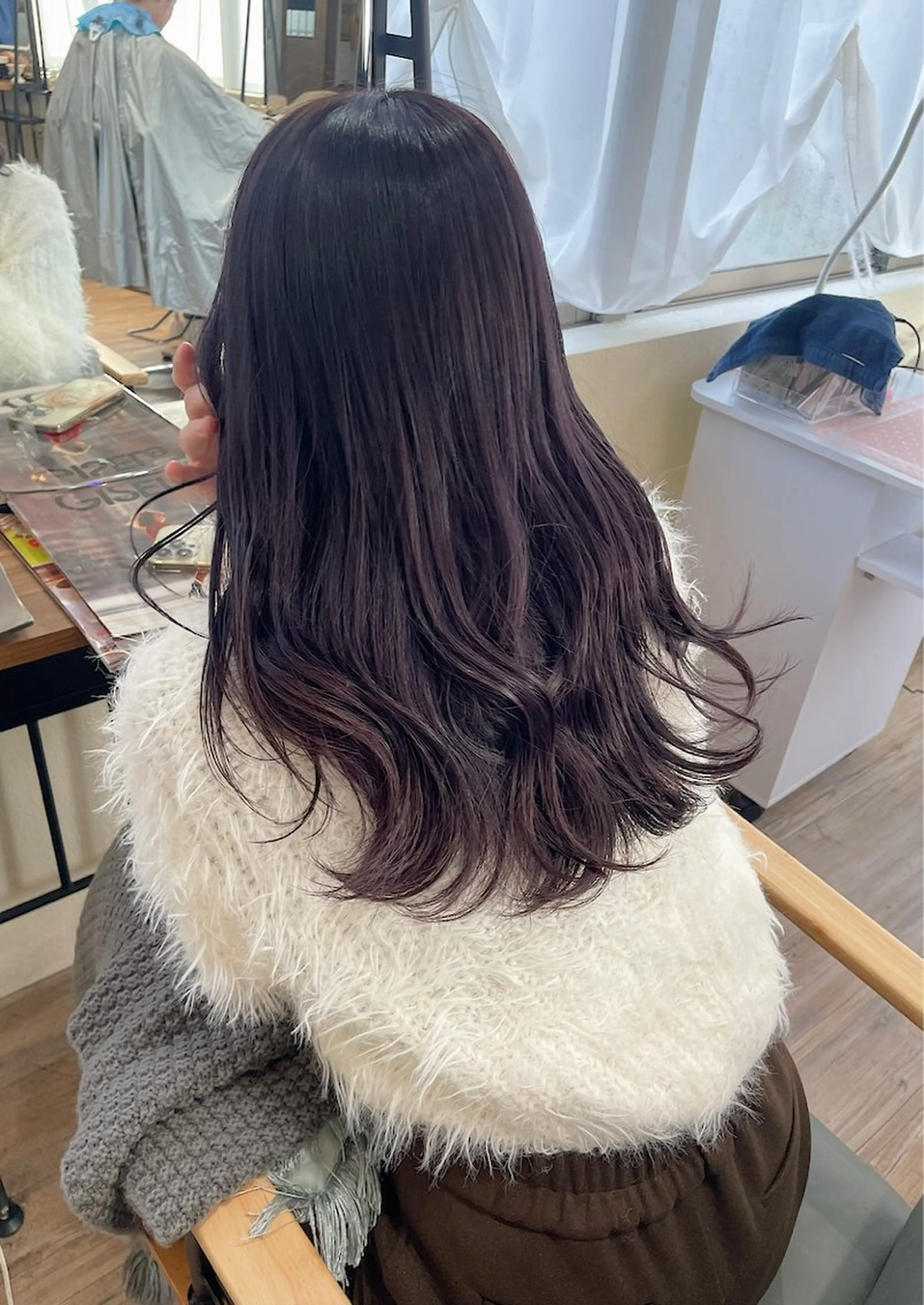 ミディアム カラー グレージュ ラベンダーカラー ラベンダーグレージュ ラベンダーグレー ヘアカラー Re.ly所属・Re.ly🎀 Ricoのヘアスタイル