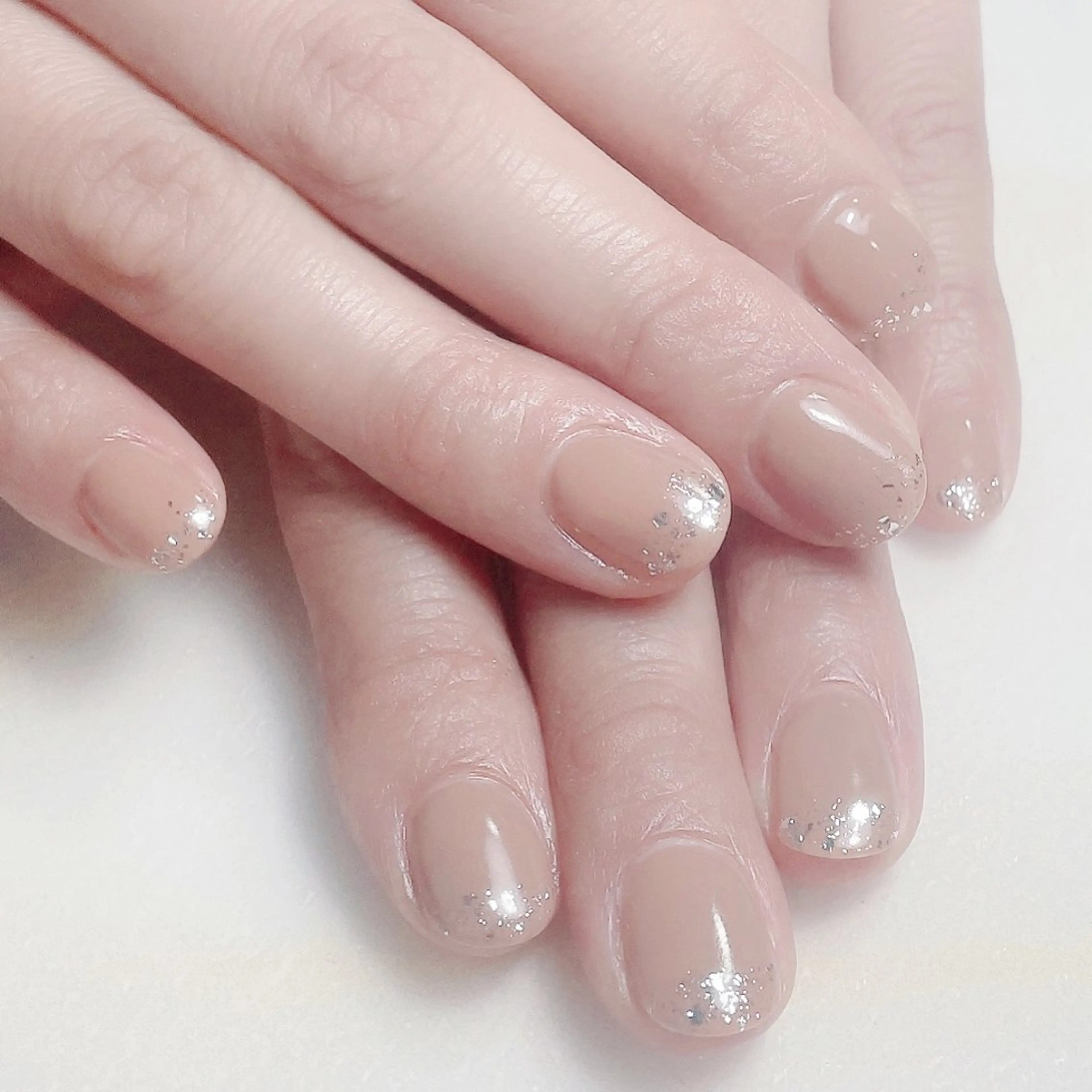 ネイル アートネイル フレンチネイル ジェルネイル グラデーション 韓国ネイル ハンドネイル 久保田 マリコのネイルデザイン