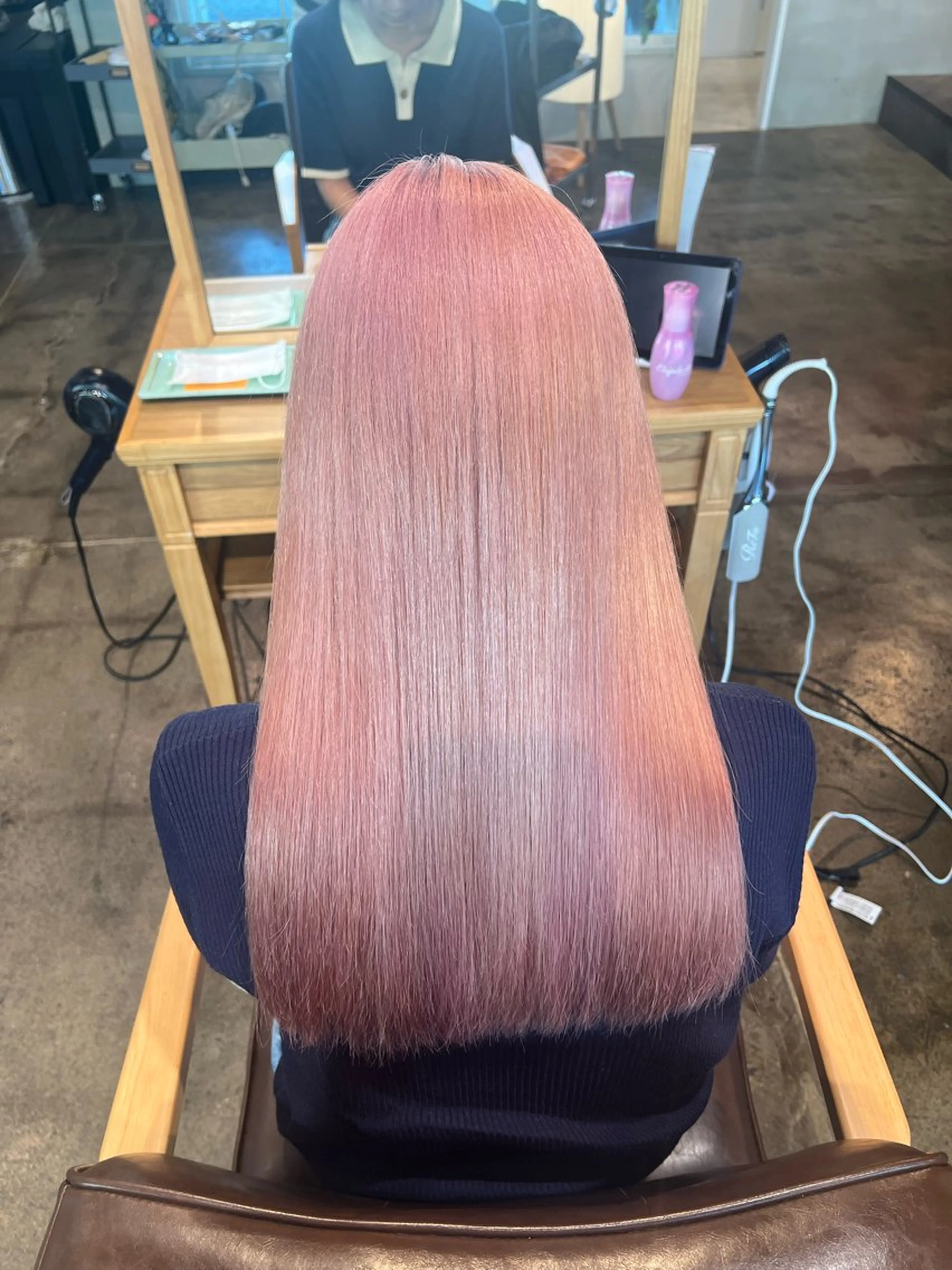 ブリーチリタッチダブルカラーの写真