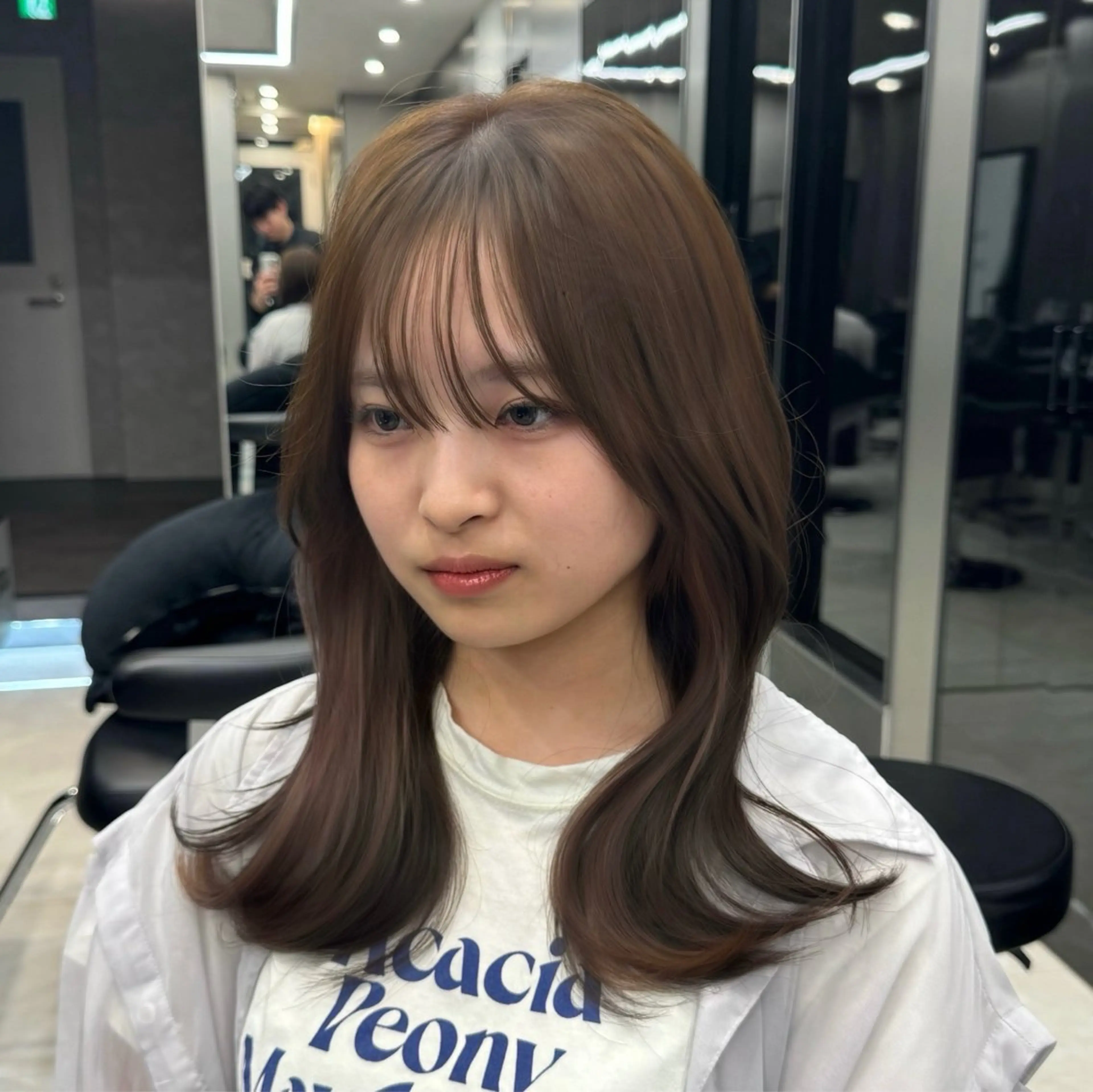 ロング カラー HARUKI MINATO Japan SENDAI所属・🌈【透明感・韓国 ヘア】がっきー🌈のヘアスタイル