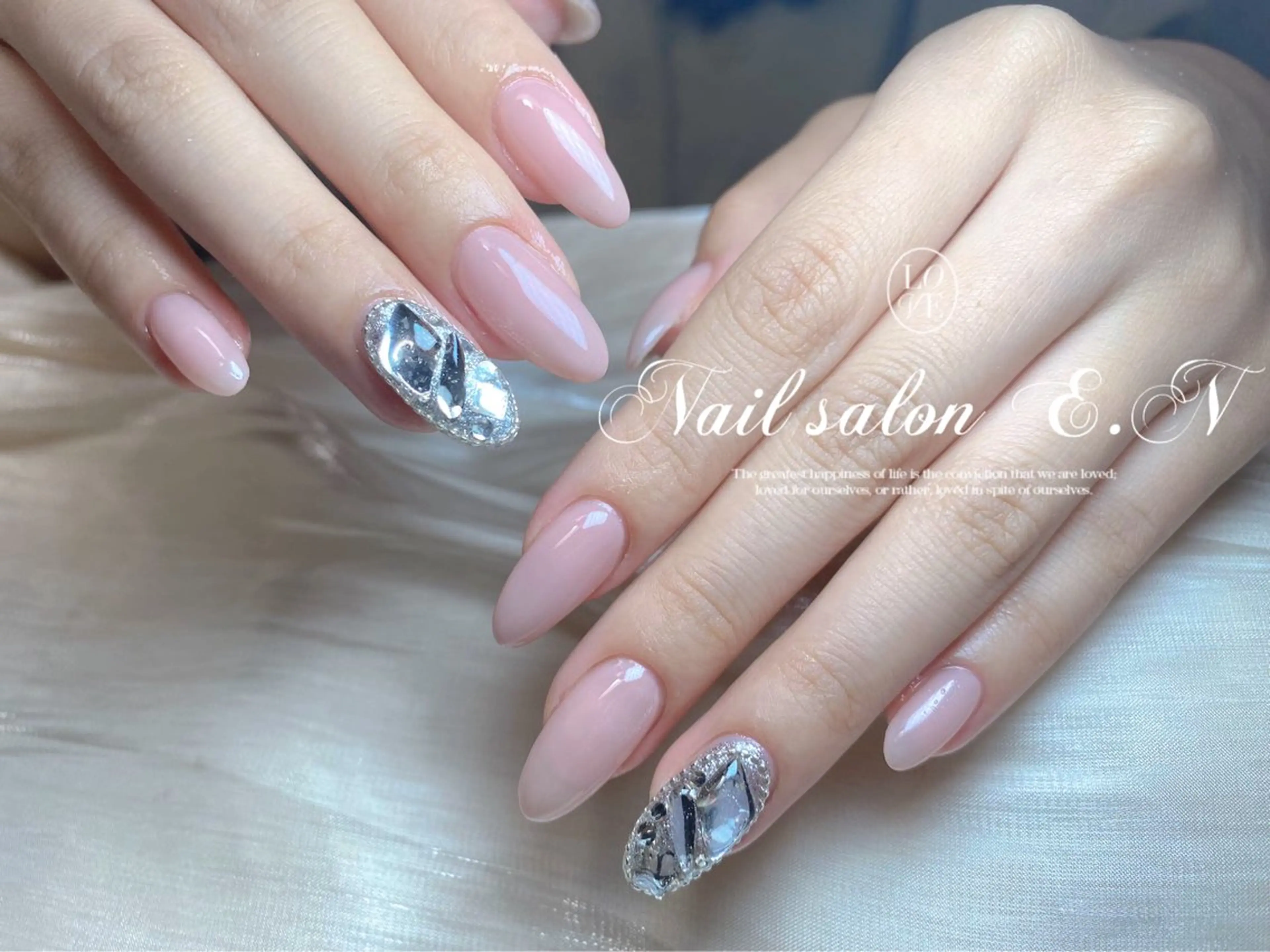 ネイル E.N🦋 長さ出し/持ち込みのネイルデザイン