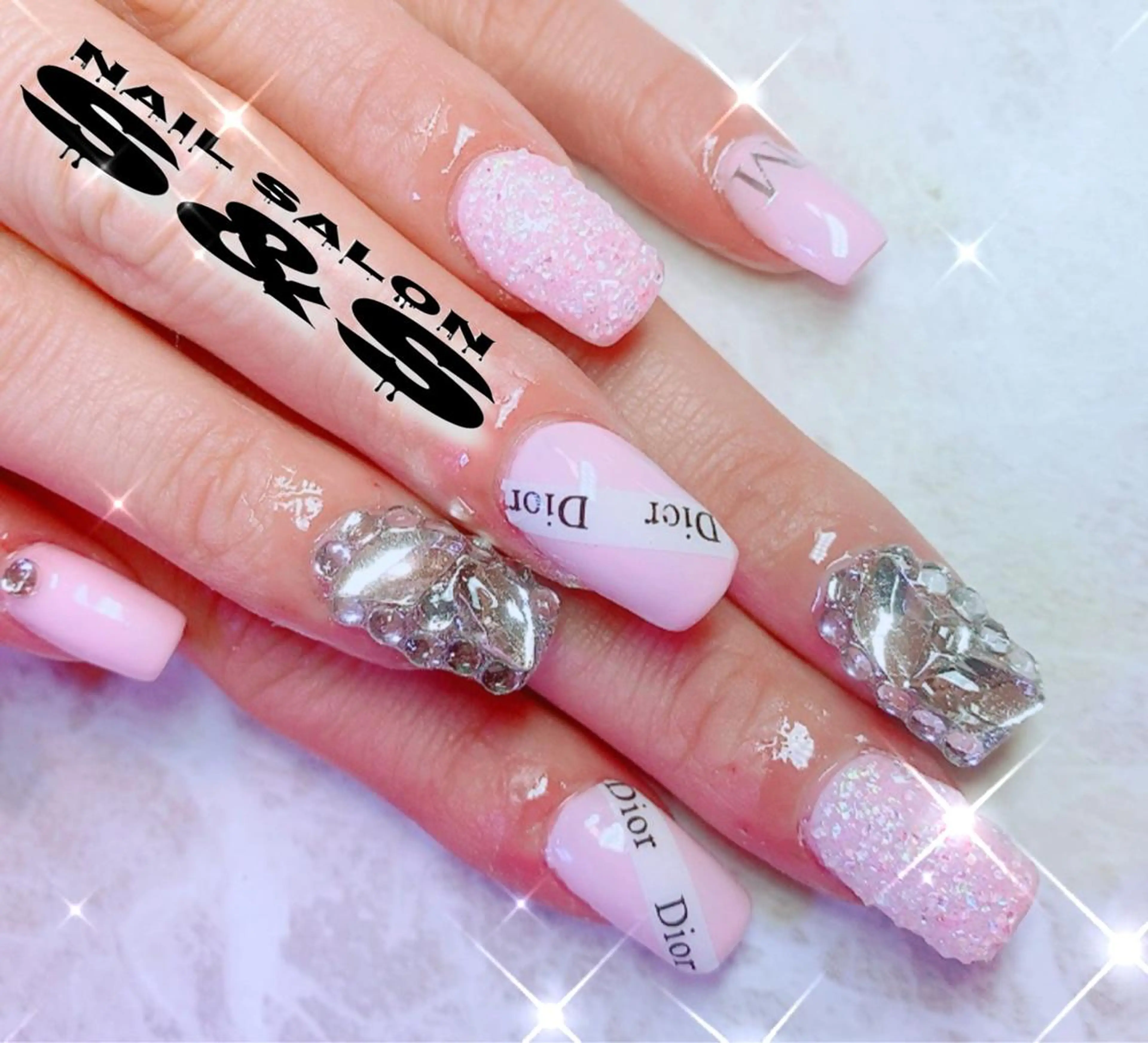 ネイル 長さ出し メンズネイル 持ち込み スカルプネイル S&S 村田小百合のネイルデザイン