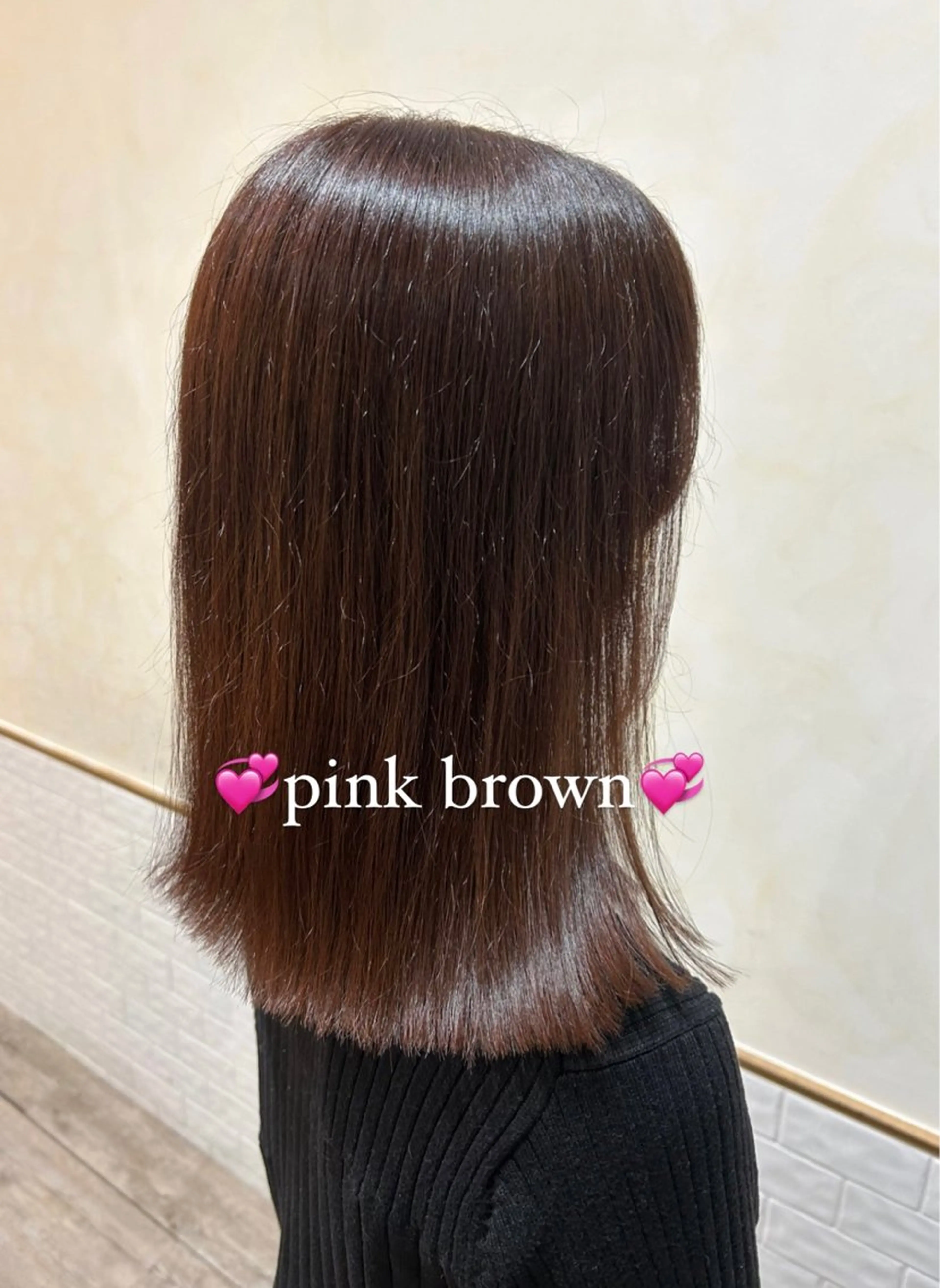 ミディアム カラー kanon♡ 暖色カラー‎🤍のヘアスタイル