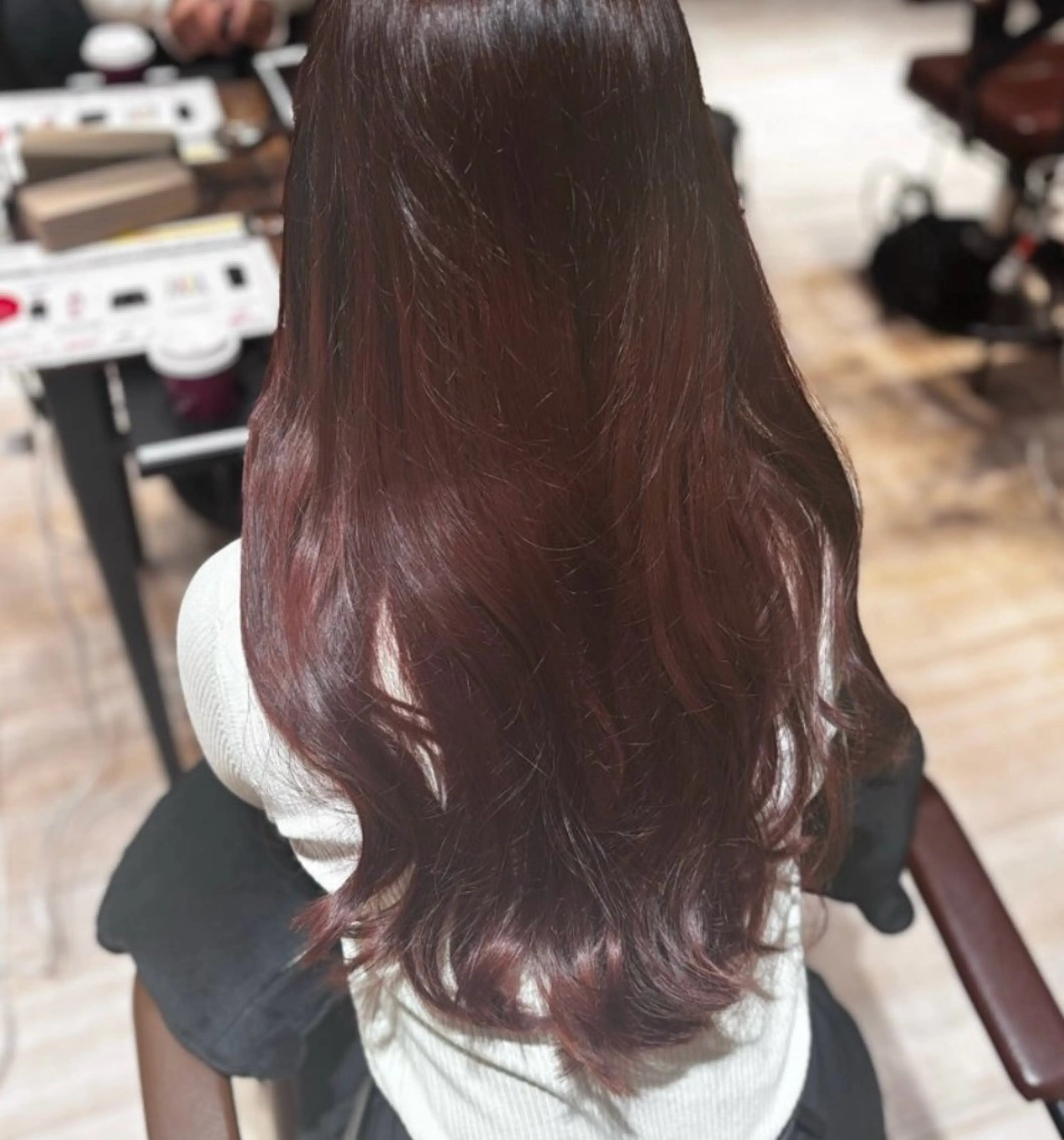 ロング カラー 🎀韓国ヘア🎀 𝓡𝓲𝓷𝓱𝓪のヘアスタイル