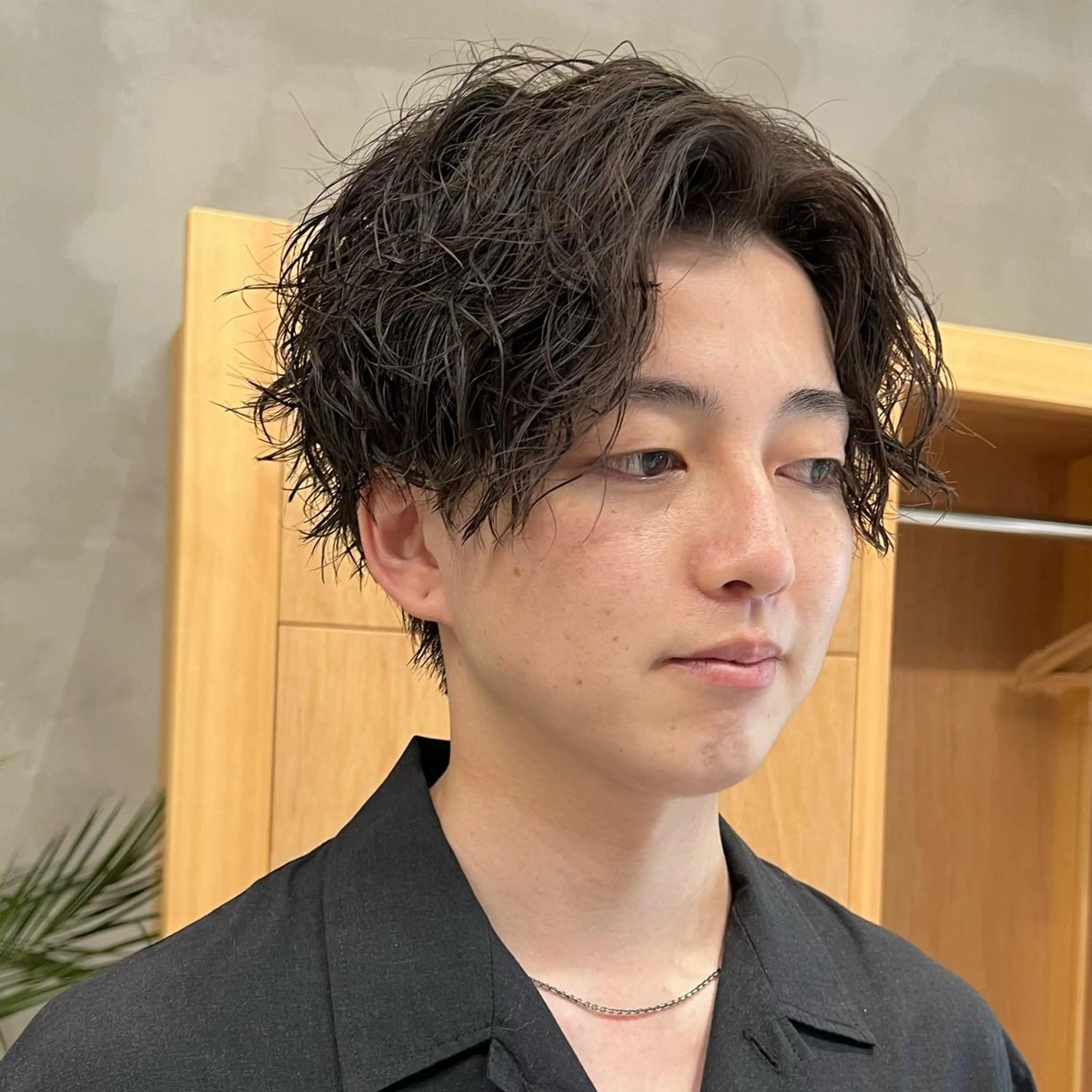 メンズ カット パーマ 渥美祐耶 【メンズカット】のヘアスタイル