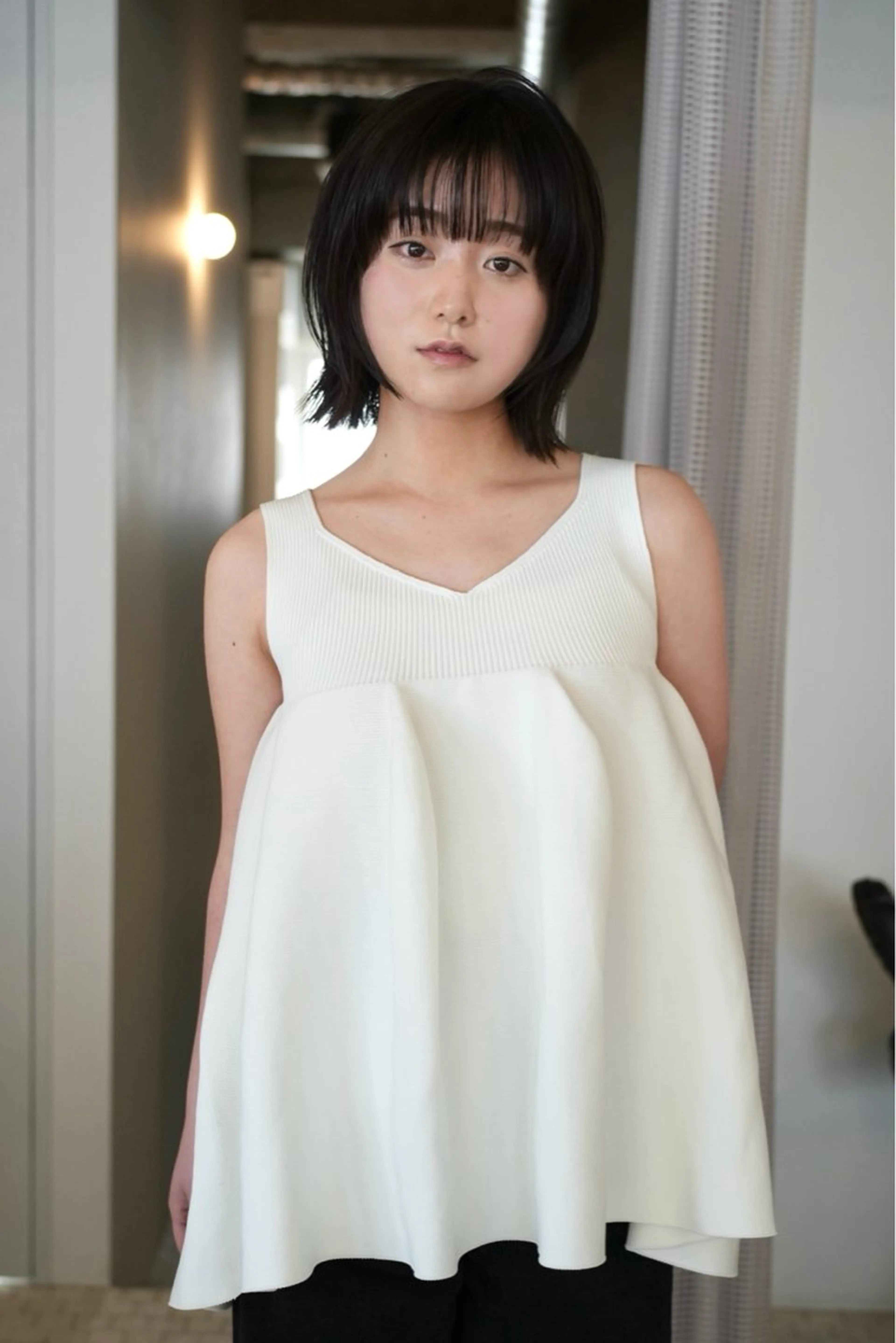 ショート カット 小野 明日香のヘアスタイル