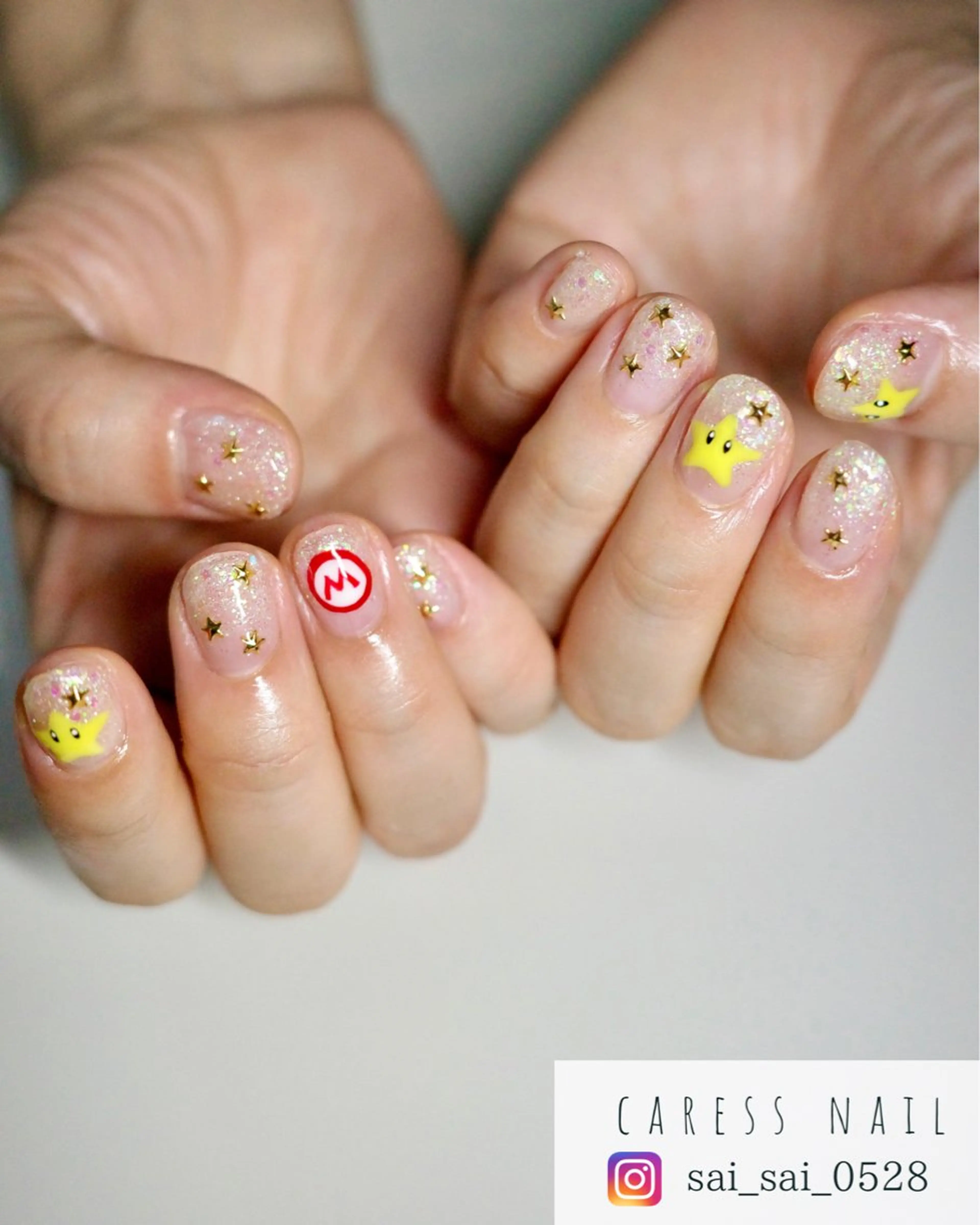 ネイル caress  nail カレスネイル　代々木上原所属・カレスネイル さいのネイルデザイン