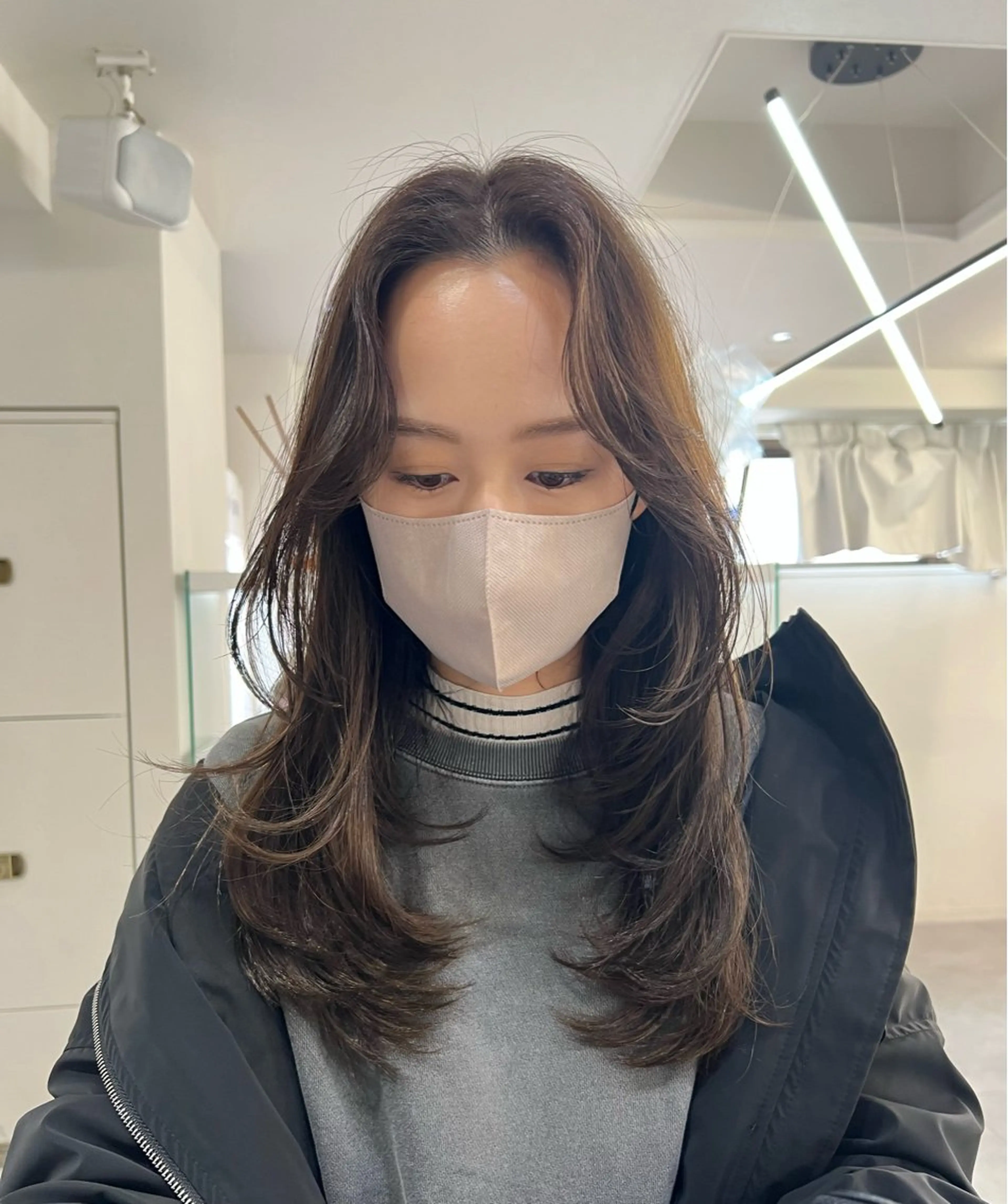 ロング AHNKISM所属・トレンド🌷 ボブ　パーマ🩰のヘアスタイル