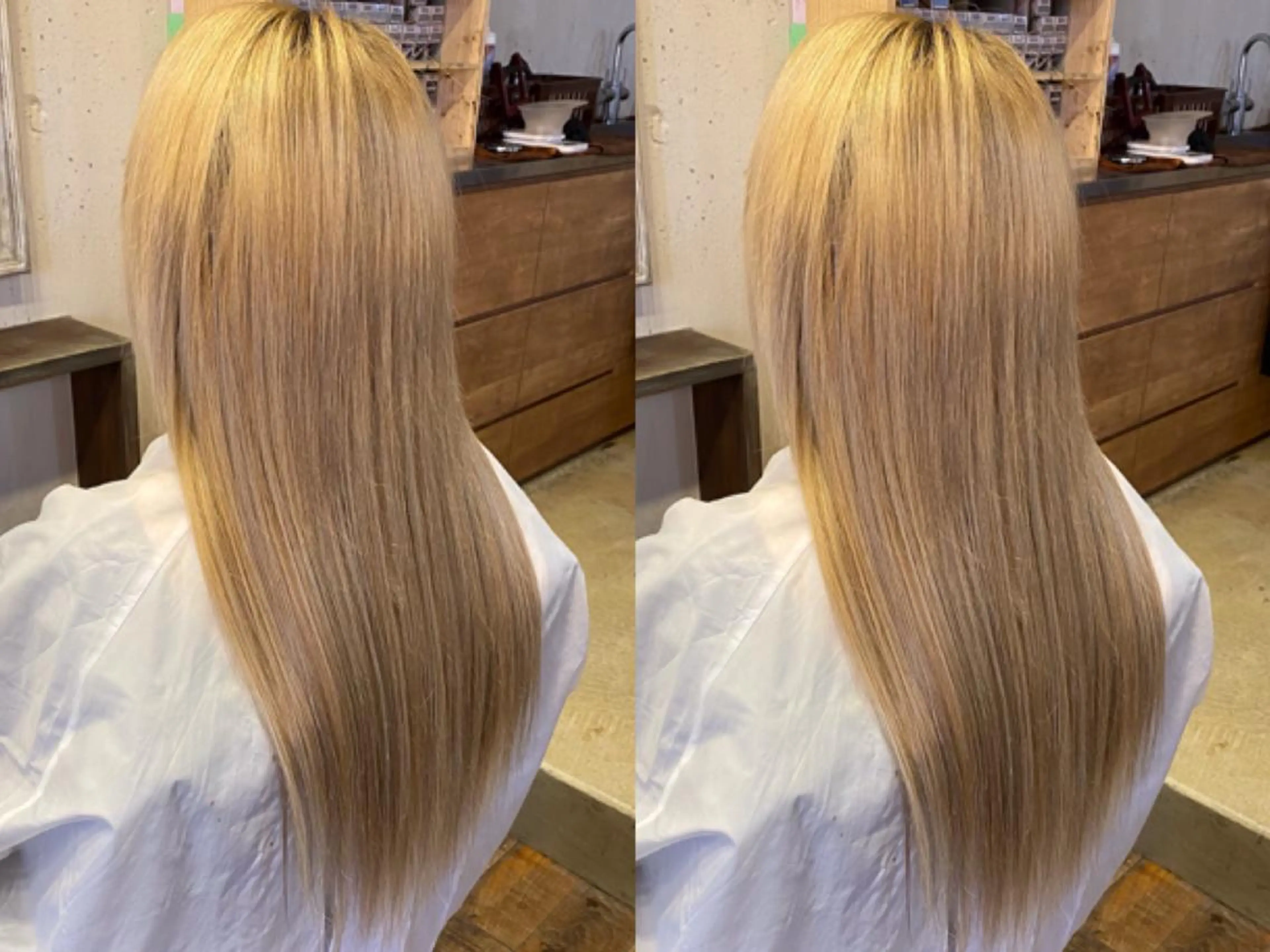 ロング GRANDE アオキのヘアスタイル