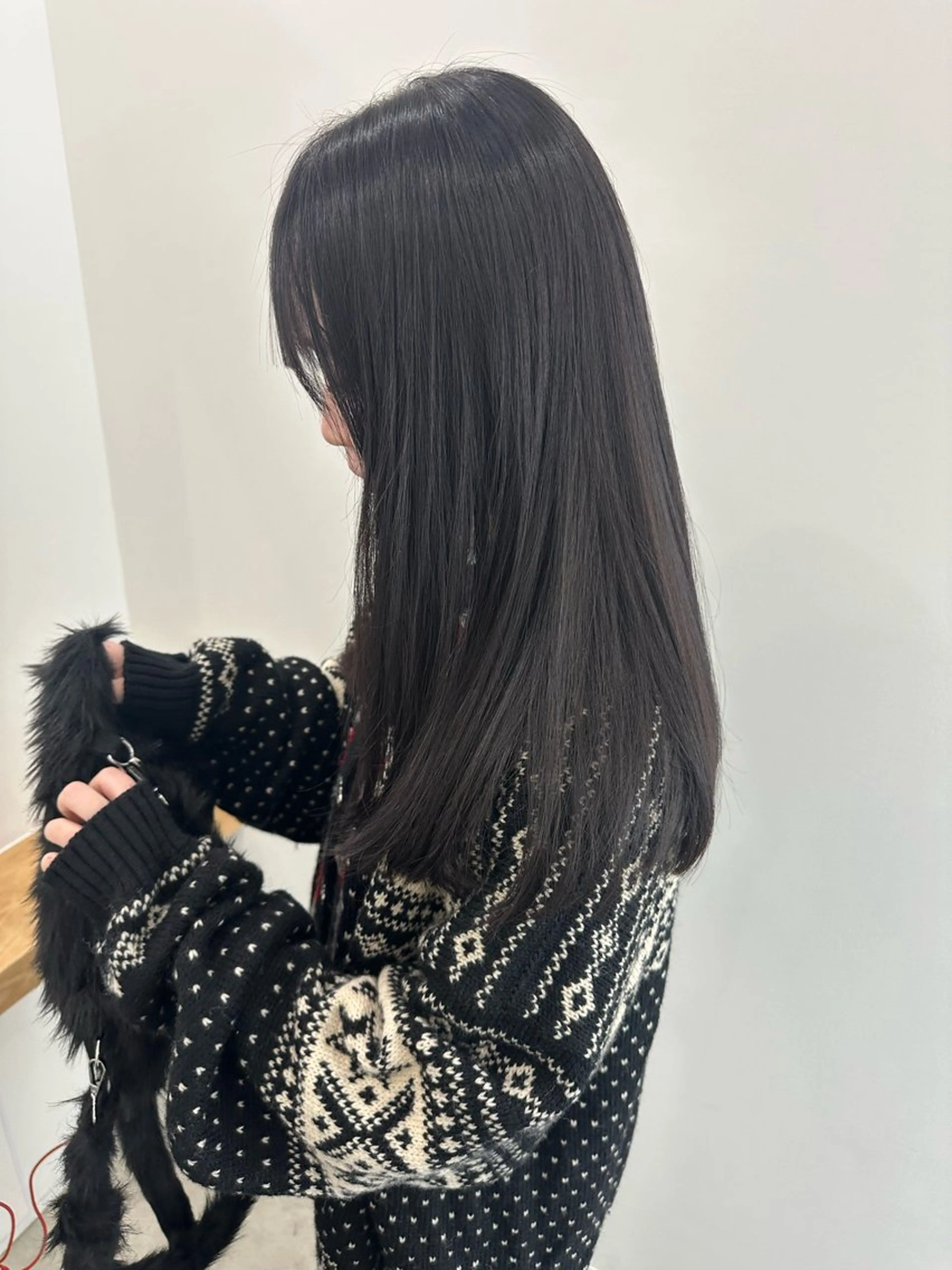 セミロング カラー カット ヘアカラー トリートメント ヘアセット/艶カラー 💐nao.のヘアスタイル