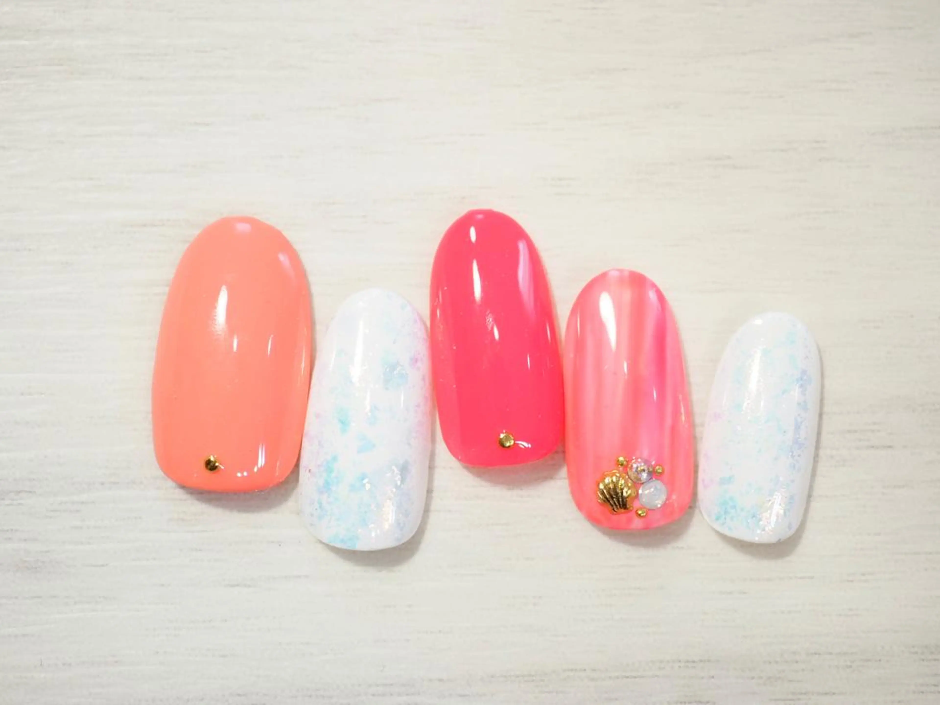 ネイル ハンドネイル トップネイリスト Ribbon立川店のネイルデザイン