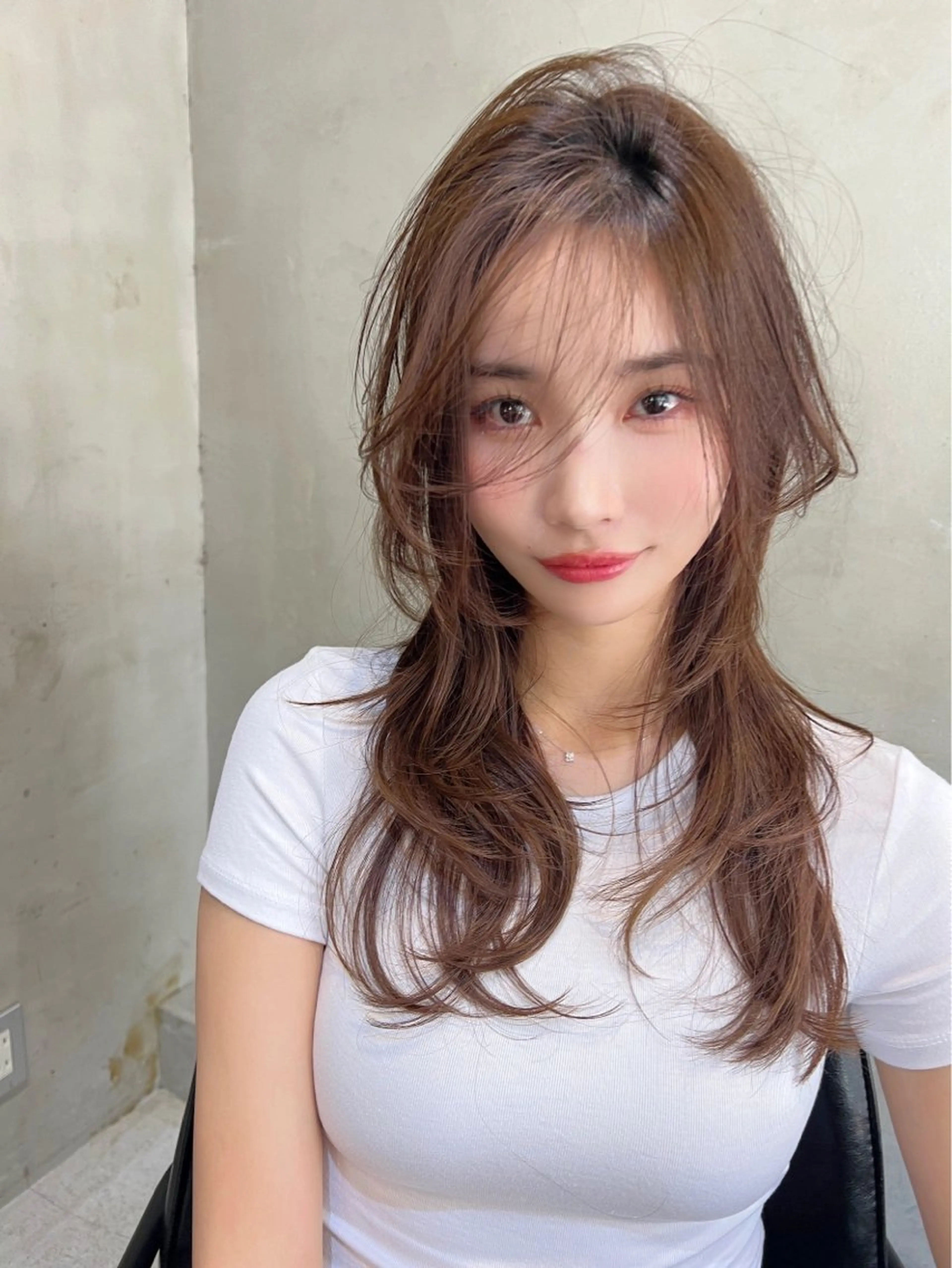 ロング 透明感カラー/ 髪質改善/ねねのヘアスタイル