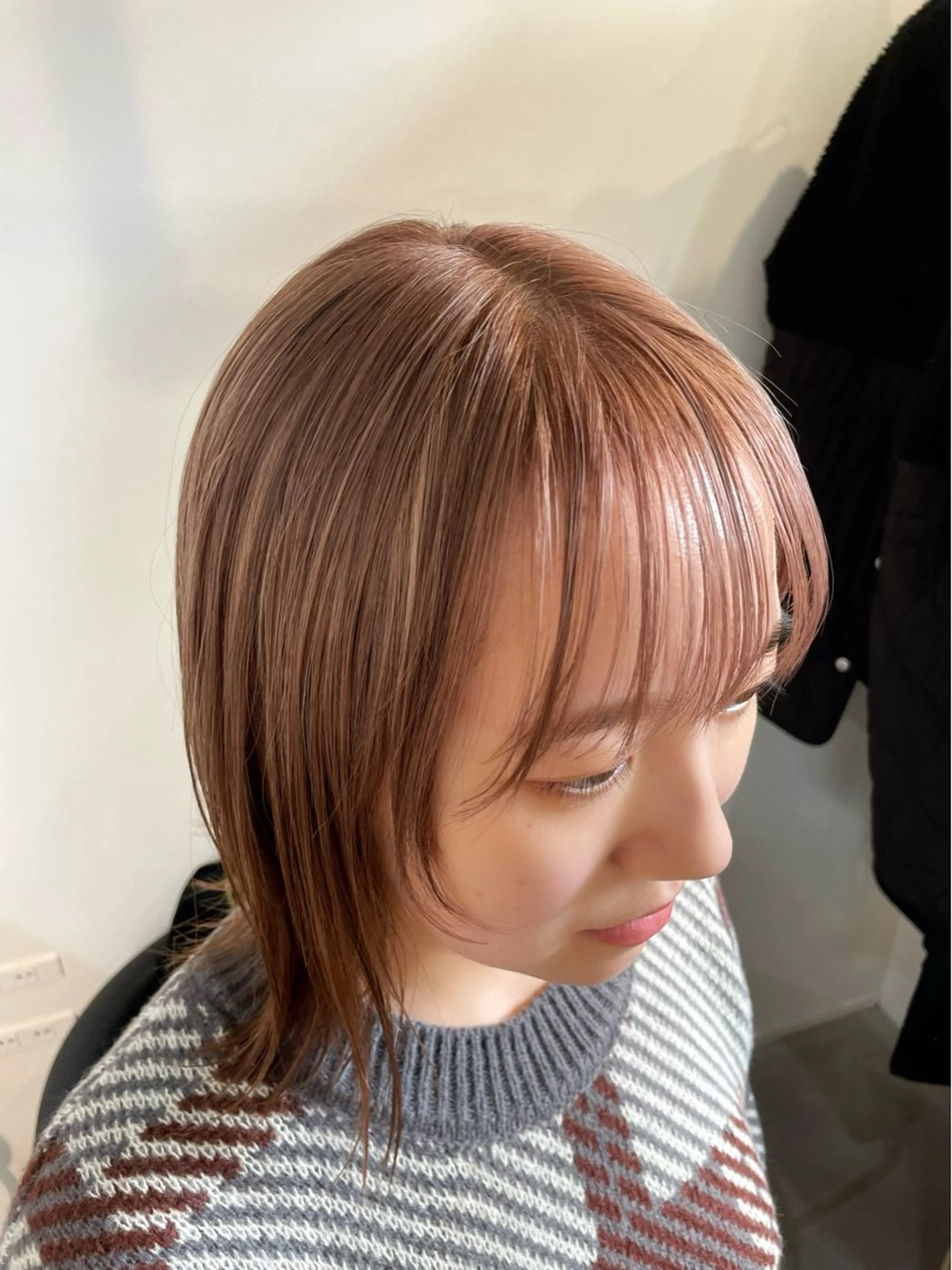 ミディアム カラー ブリーチ fit/ madokaのヘアスタイル