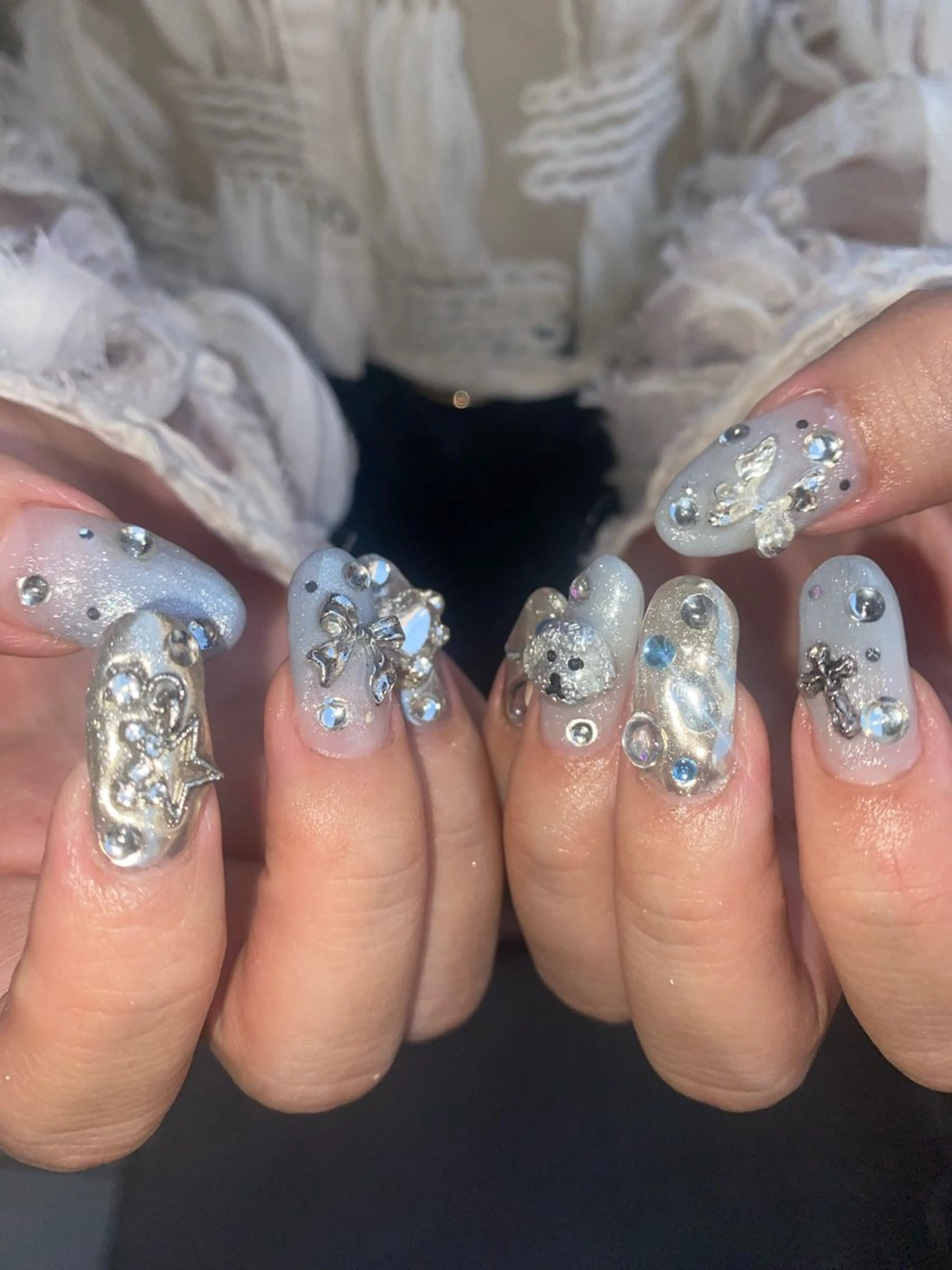 ネイル .unff所属・hana (..)個 性派/メンズネイル◎のネイルデザイン