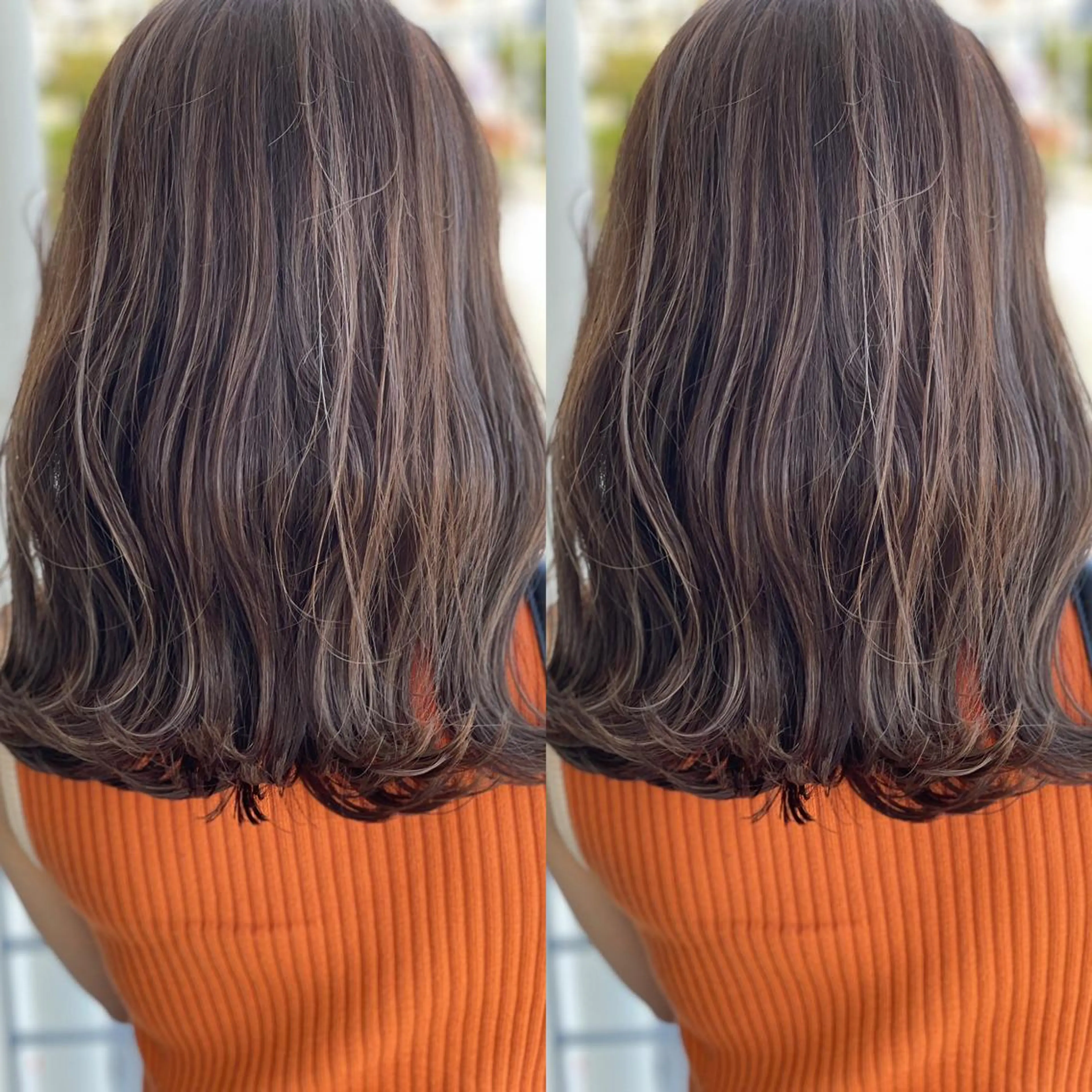 ロング カラー Snaly カラー特化ページのヘアスタイル
