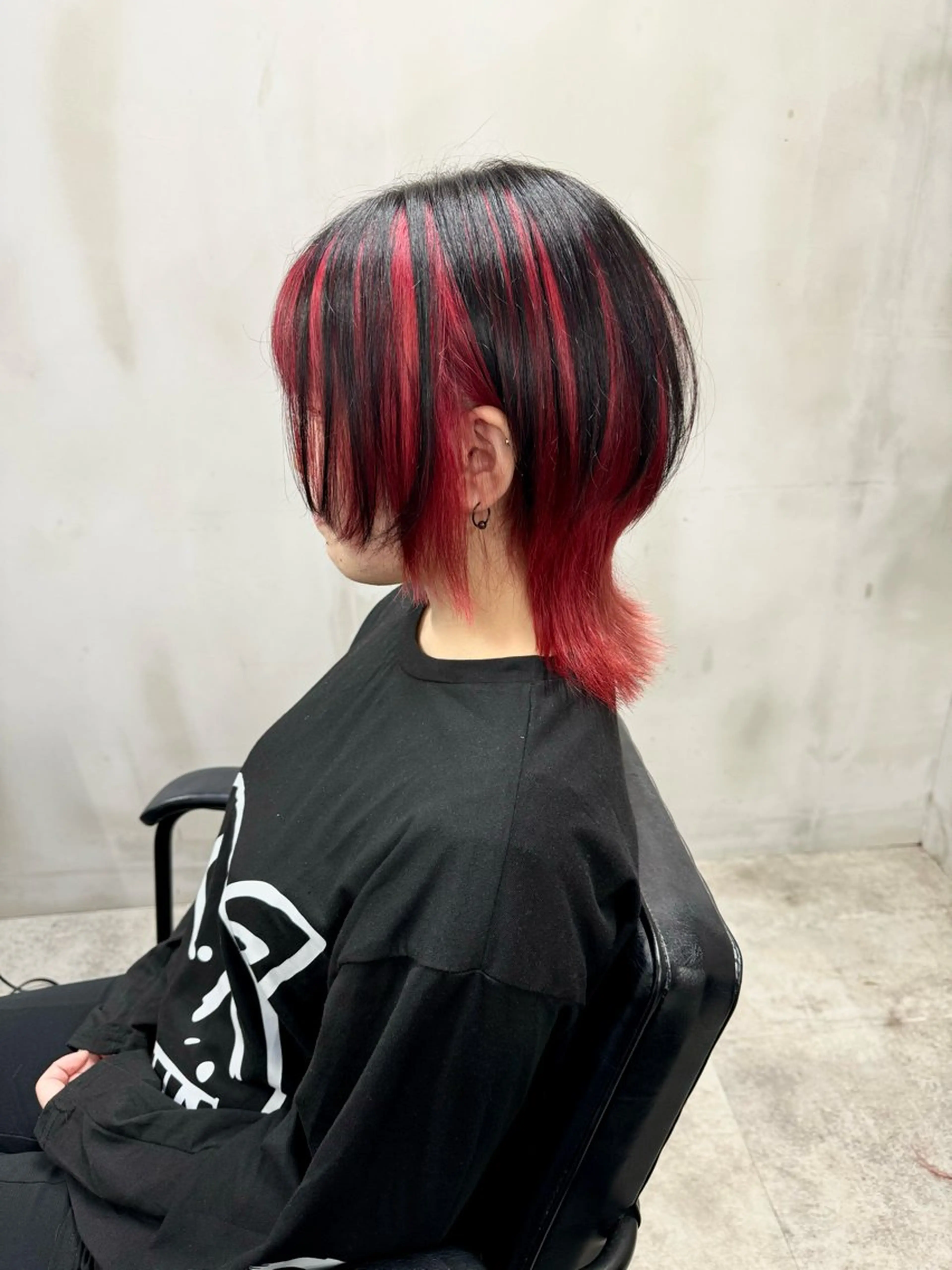 ショート カラー ヘアアレンジ S.BLOOM 川崎 翔哉のヘアスタイル