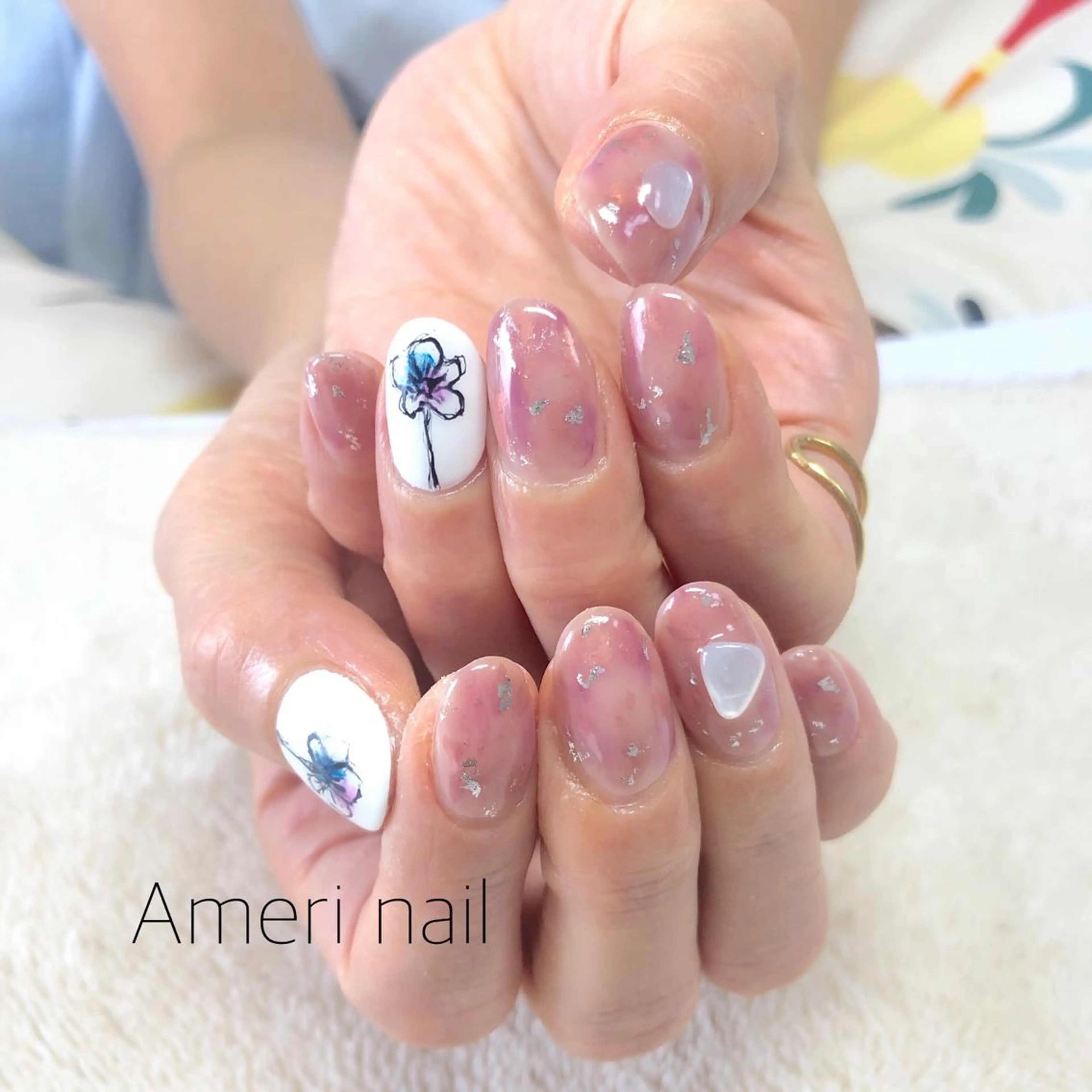 ネイル ハンドネイル Ameri nail /UKIのネイルデザイン