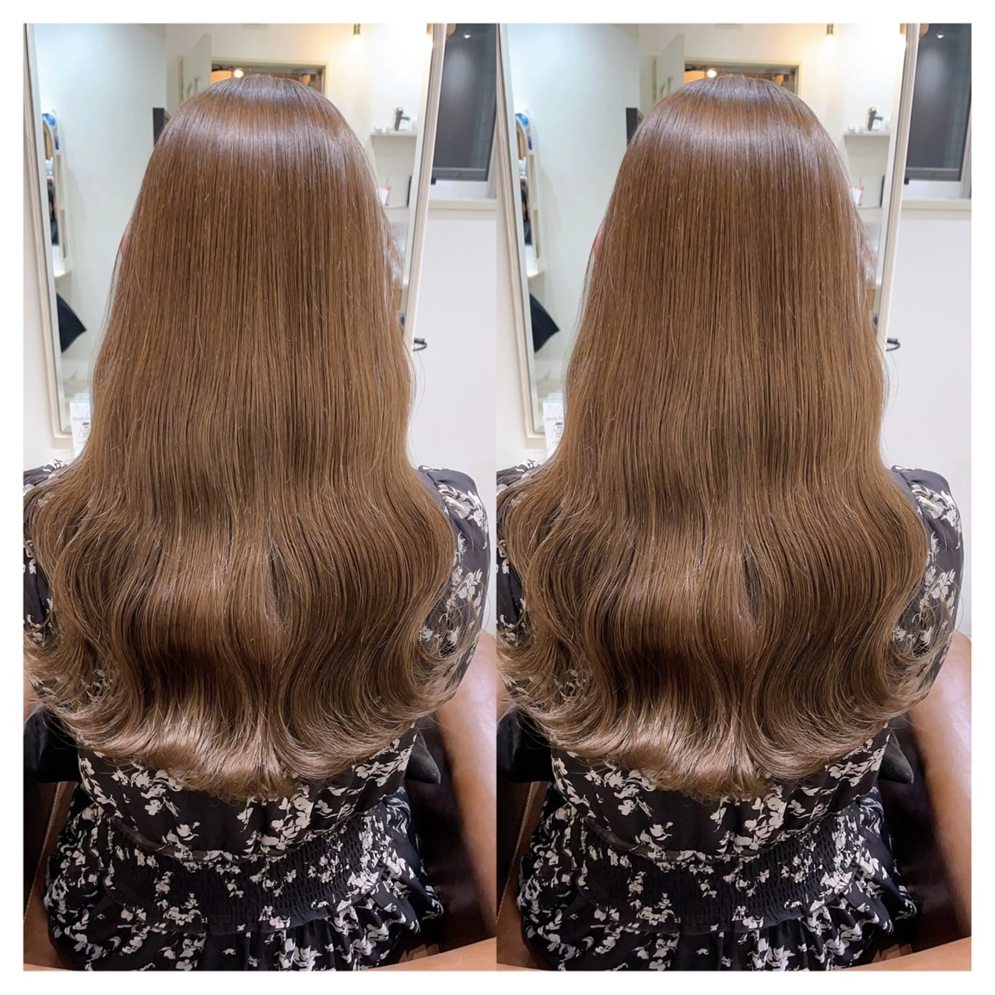 ロング カラー カット ヘアカラー トリートメント 村山 茉衣のヘアスタイル