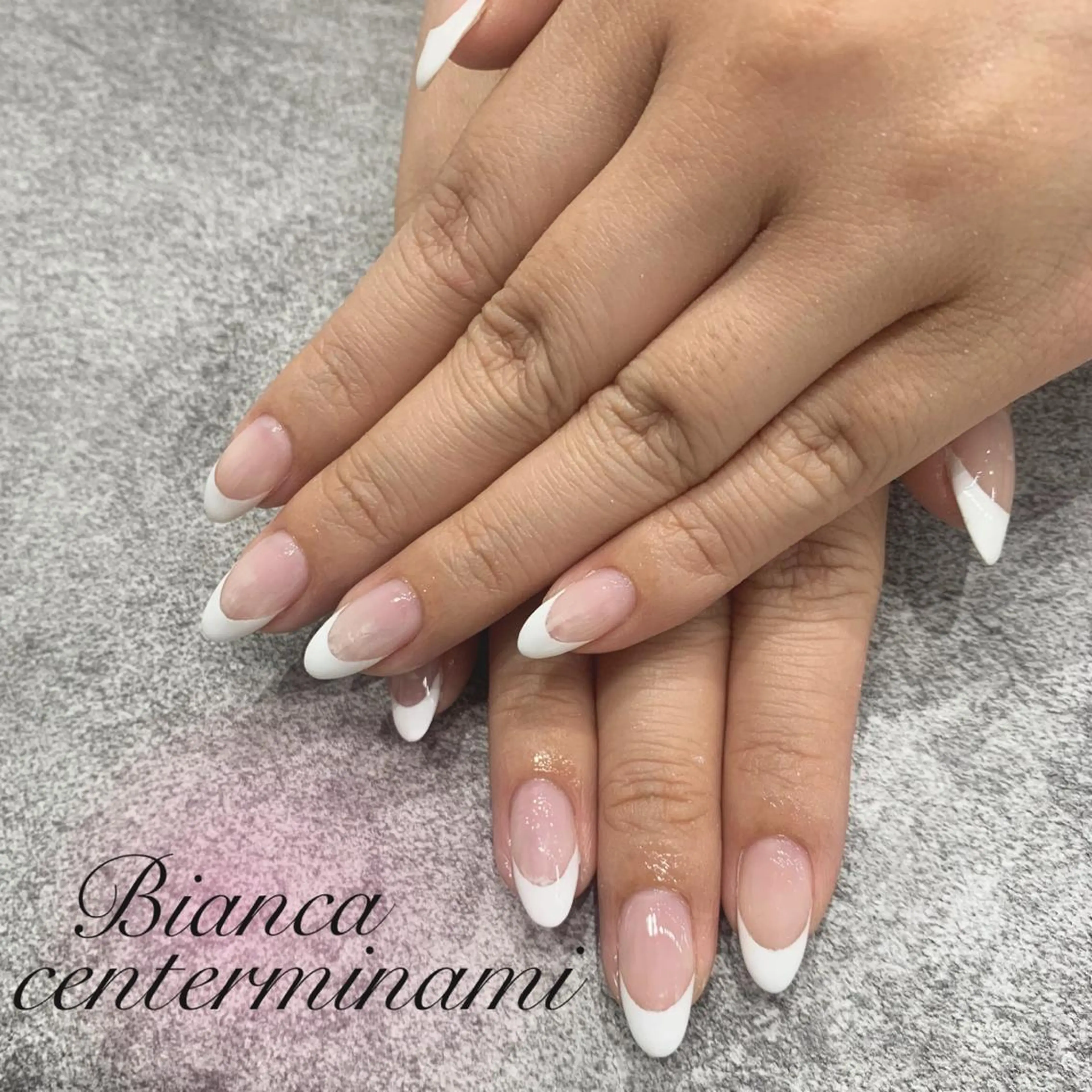 ネイル フレンチネイル Bianca KIKUTIHARAのネイルデザイン