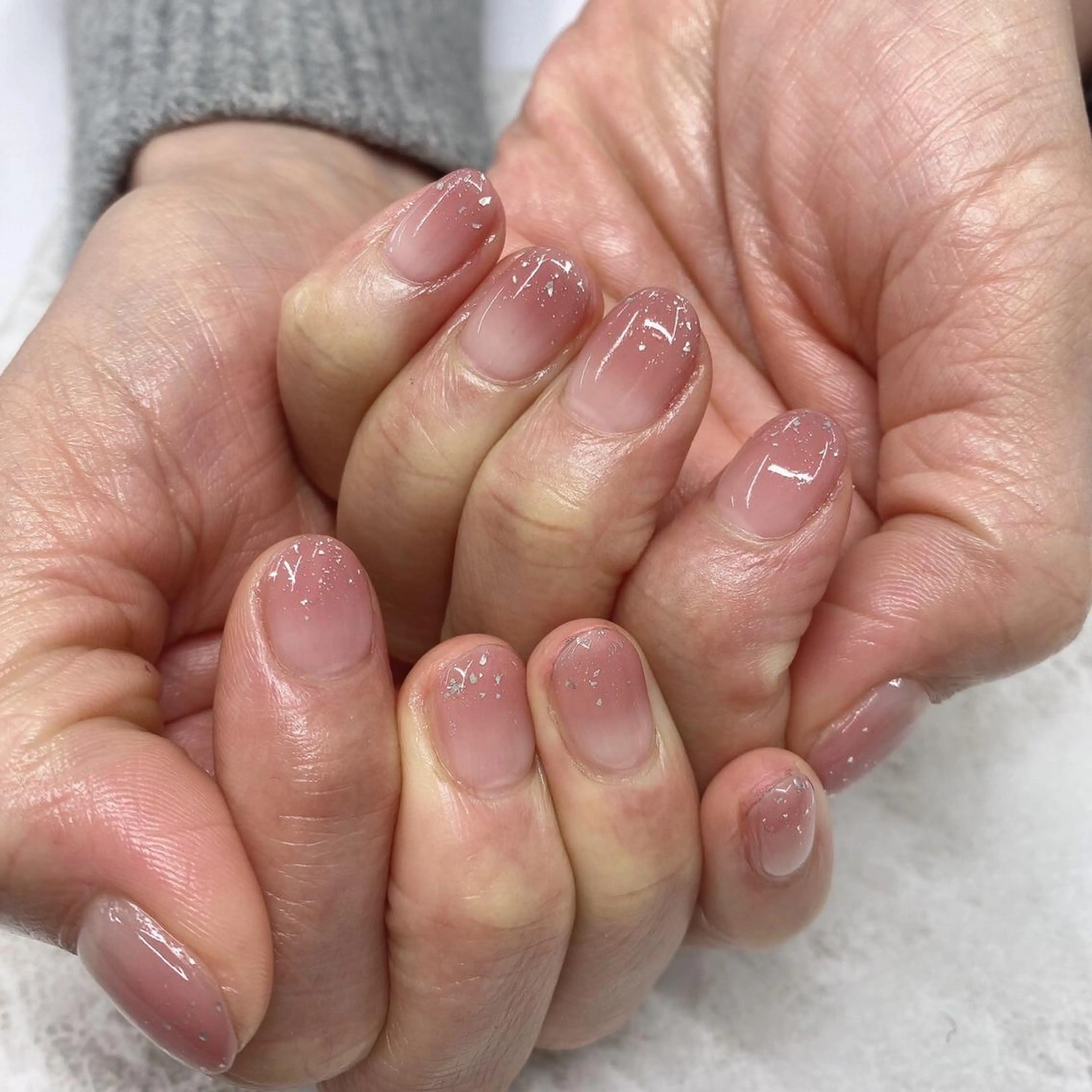 ネイル ラメ(グリッター) ハンドネイル nailsalon meteor所属・METEOR💫 staffのネイルデザイン