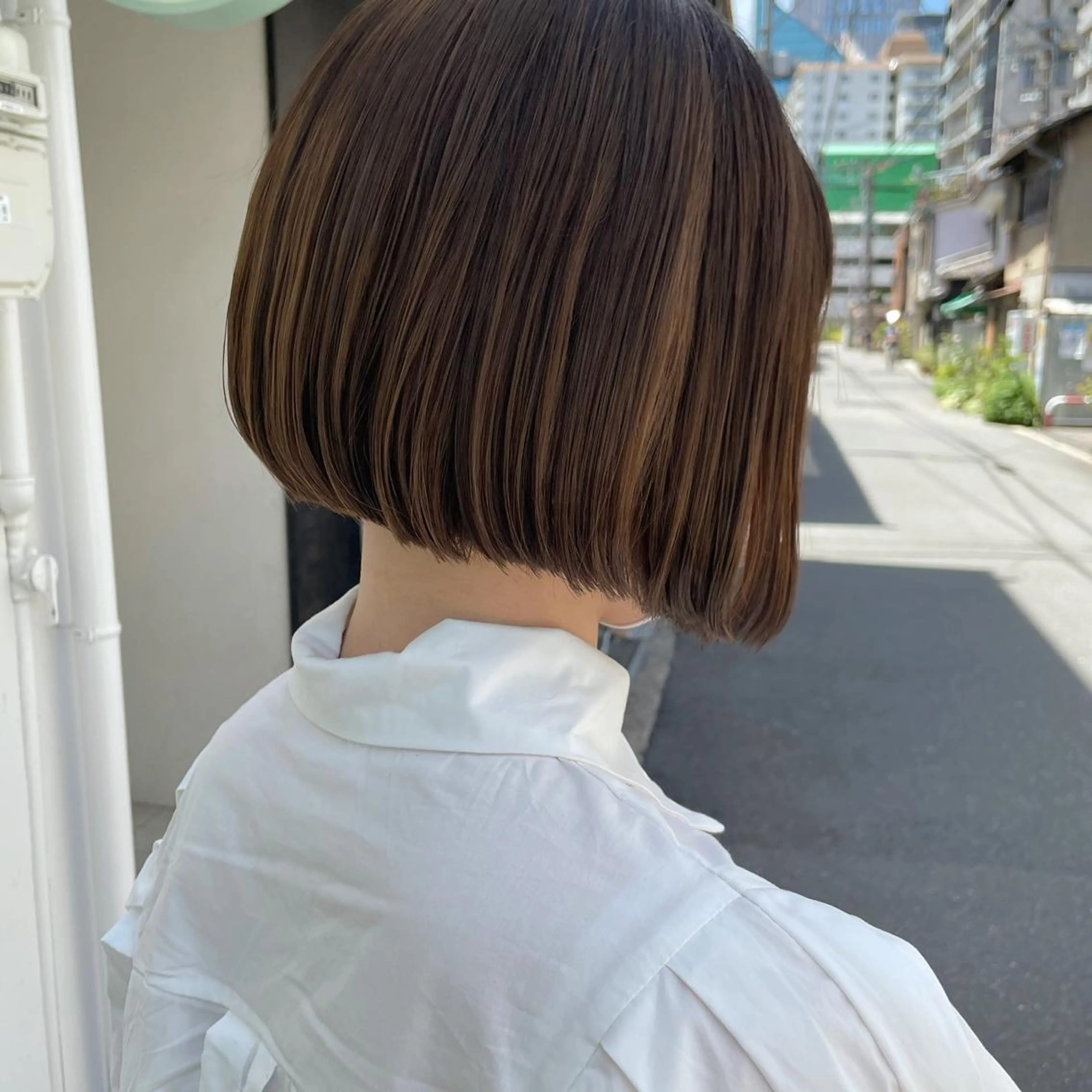 ショート カット Chiho / 梅田 / ボブ/ パーマのヘアスタイル