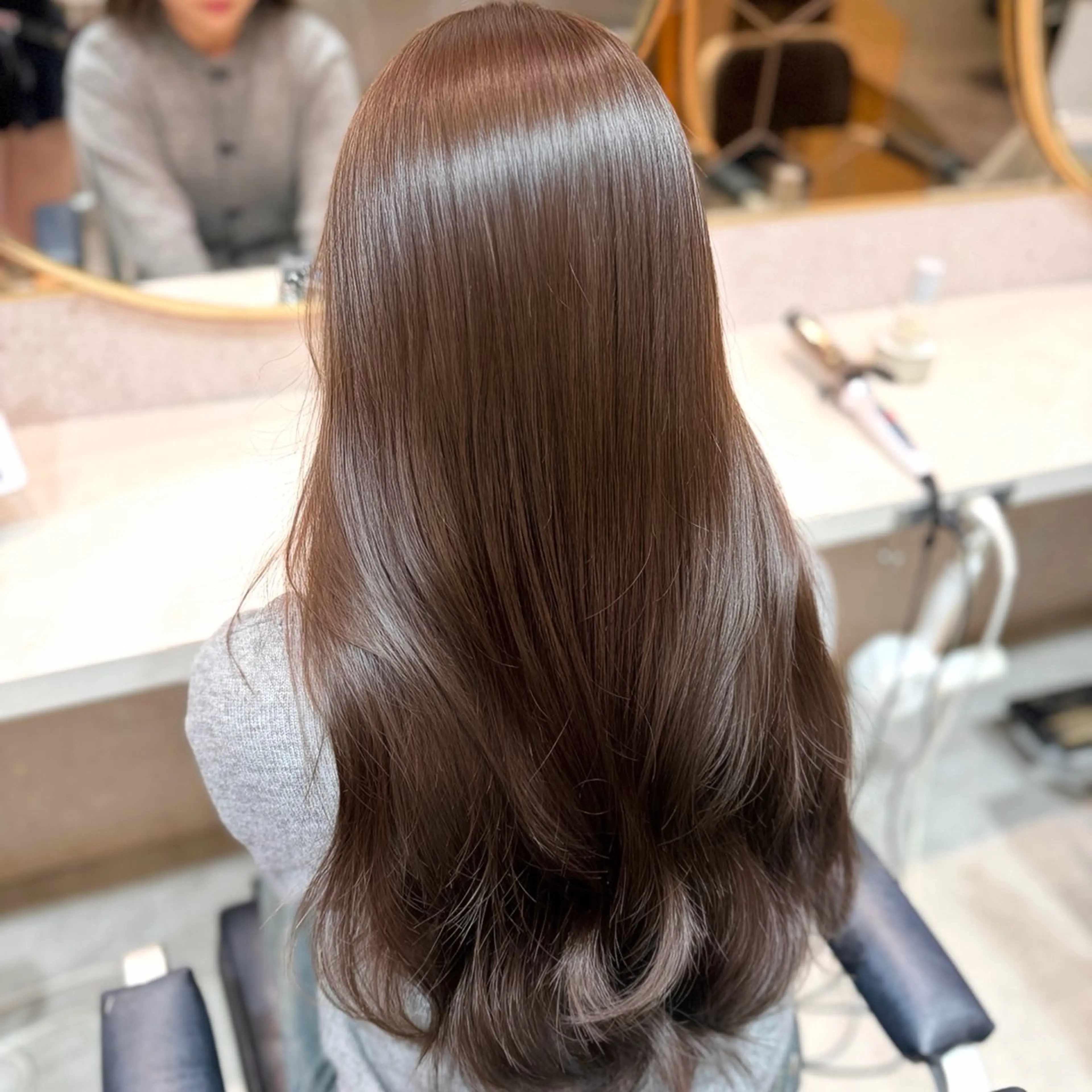 ロング カット ヘアカラー トリートメント 🎀しゅな/韓国 レイヤー/透明感♡のヘアスタイル