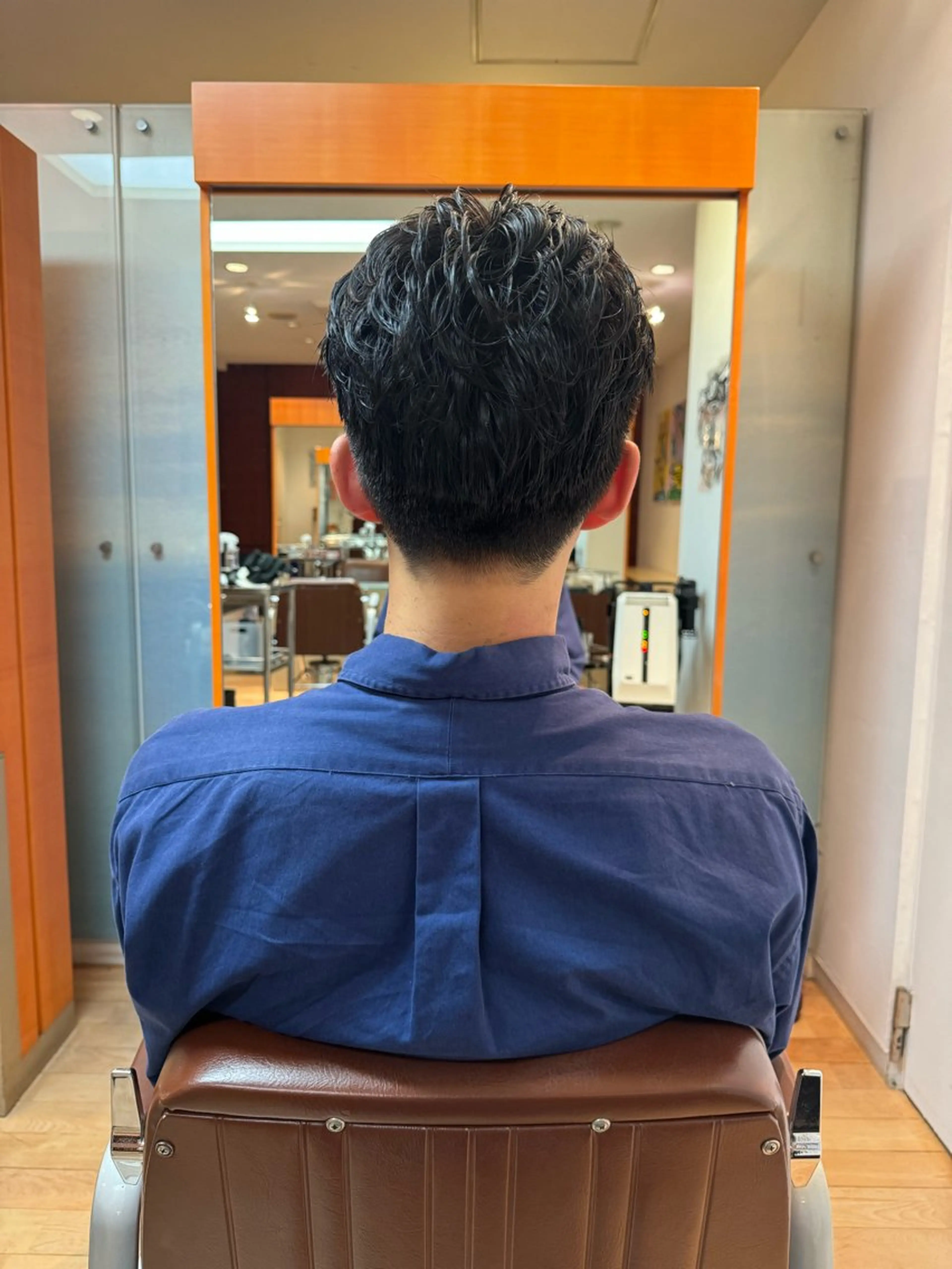 ショート パーマ メンズ Rucy's  鶴見店所属・松並 直のヘアスタイル