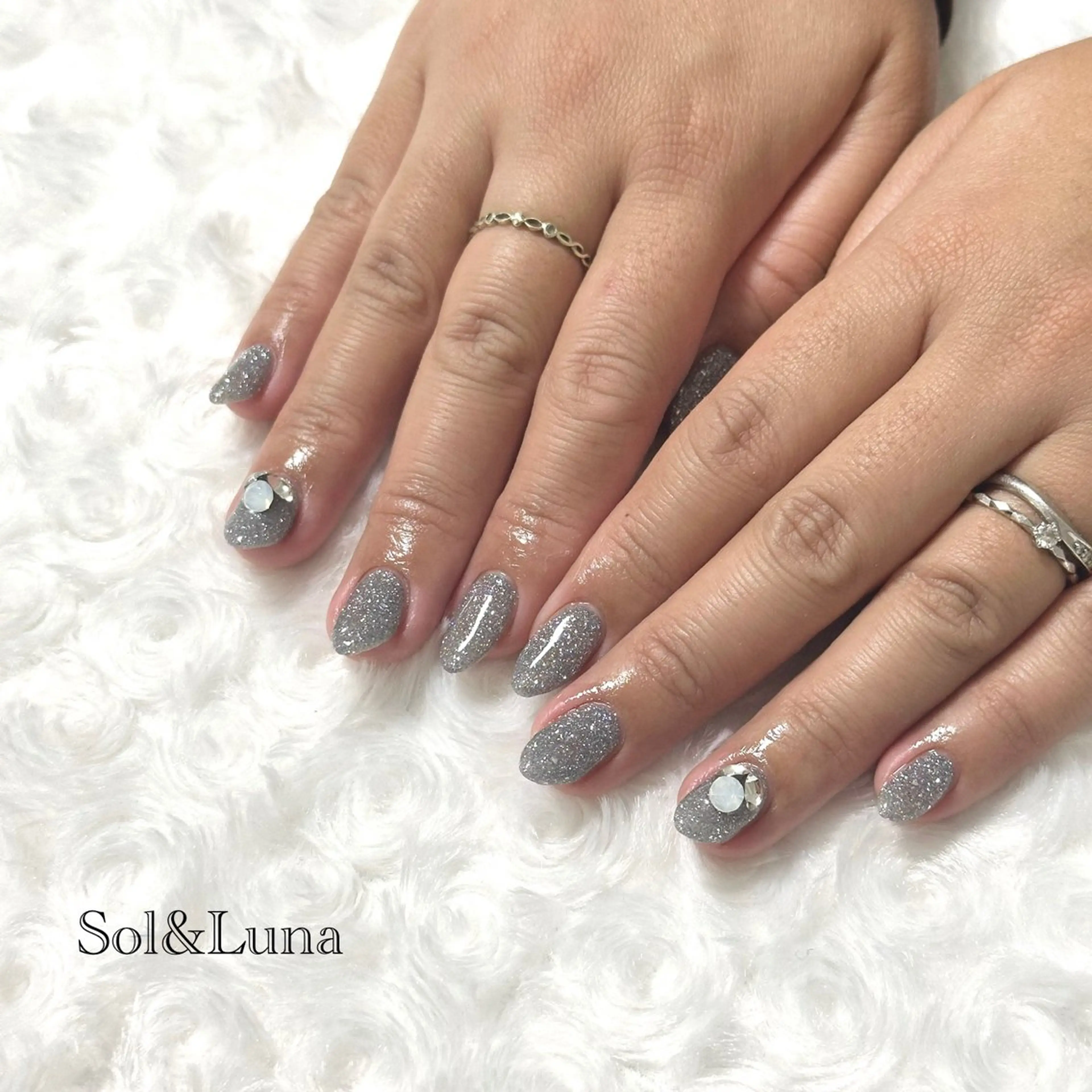 ネイル ハンドネイル ~Sol&Luna~ Momonaのネイルデザイン