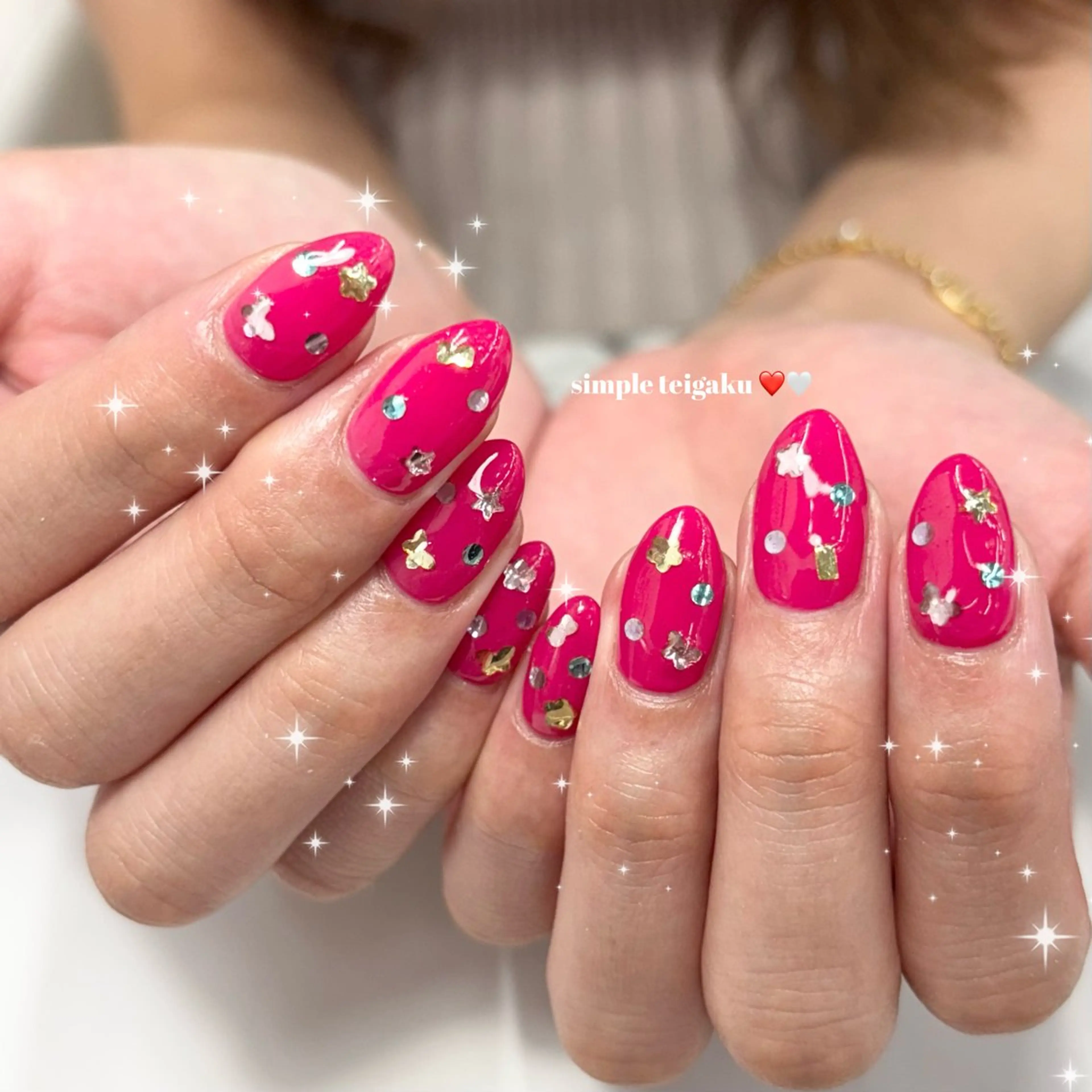 ネイル シンプルネイル ハンドネイル nail salon miso所属・miso🎀 ayanaのネイルデザイン