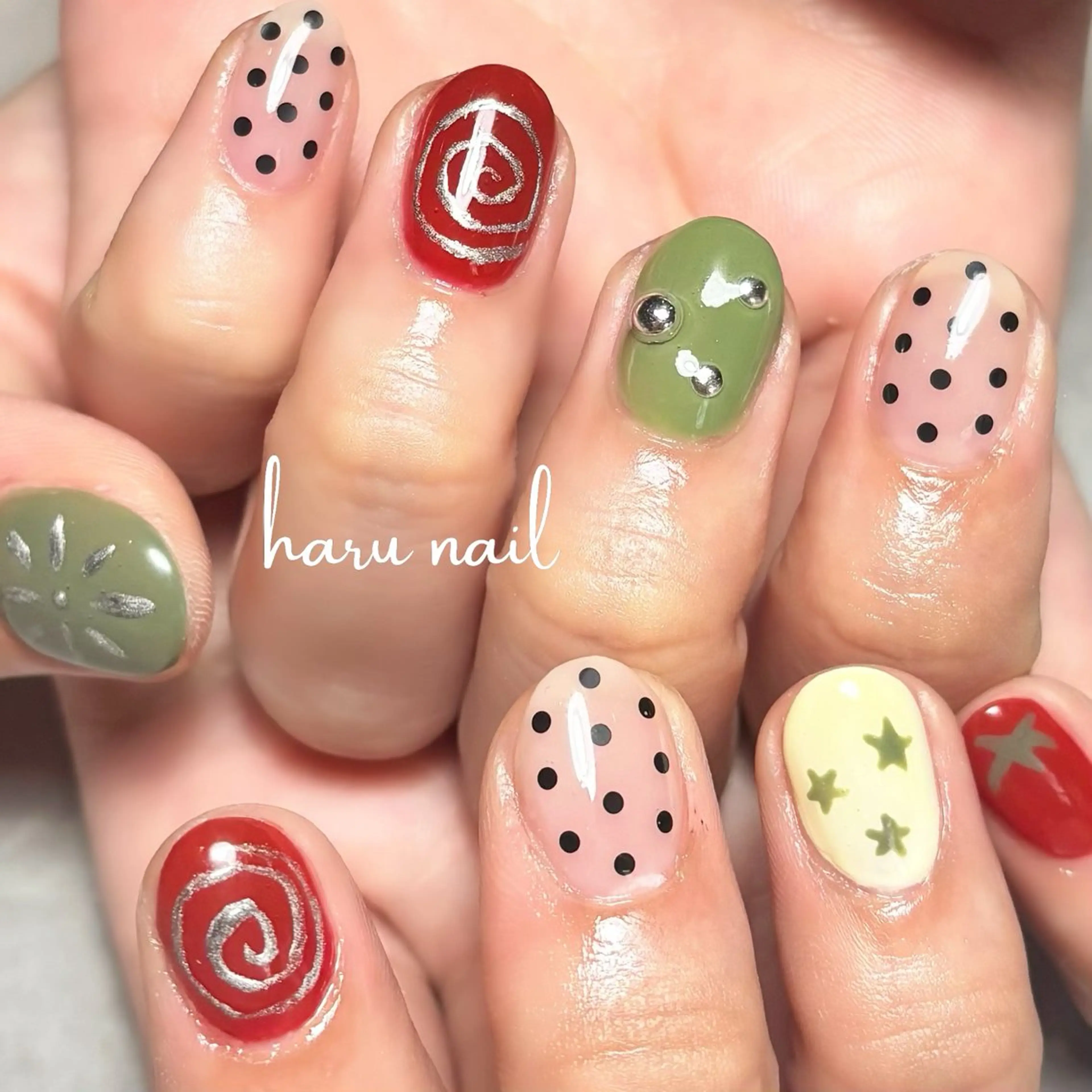 ネイル haru nail所属・harunail Shionのネイルデザイン