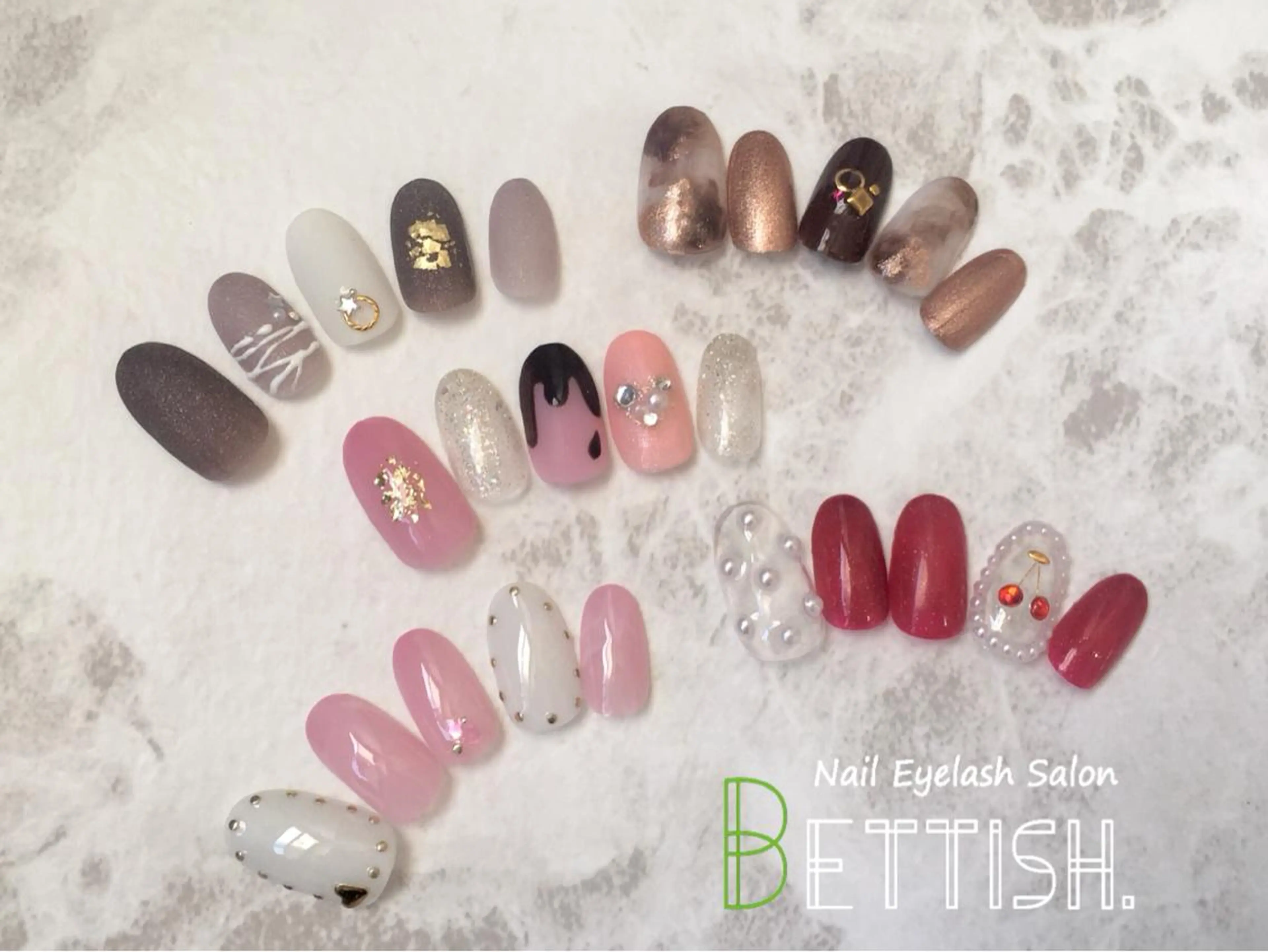 ネイル バレンタイン BETTISH. KUMIKO☺︎︎のネイルデザイン