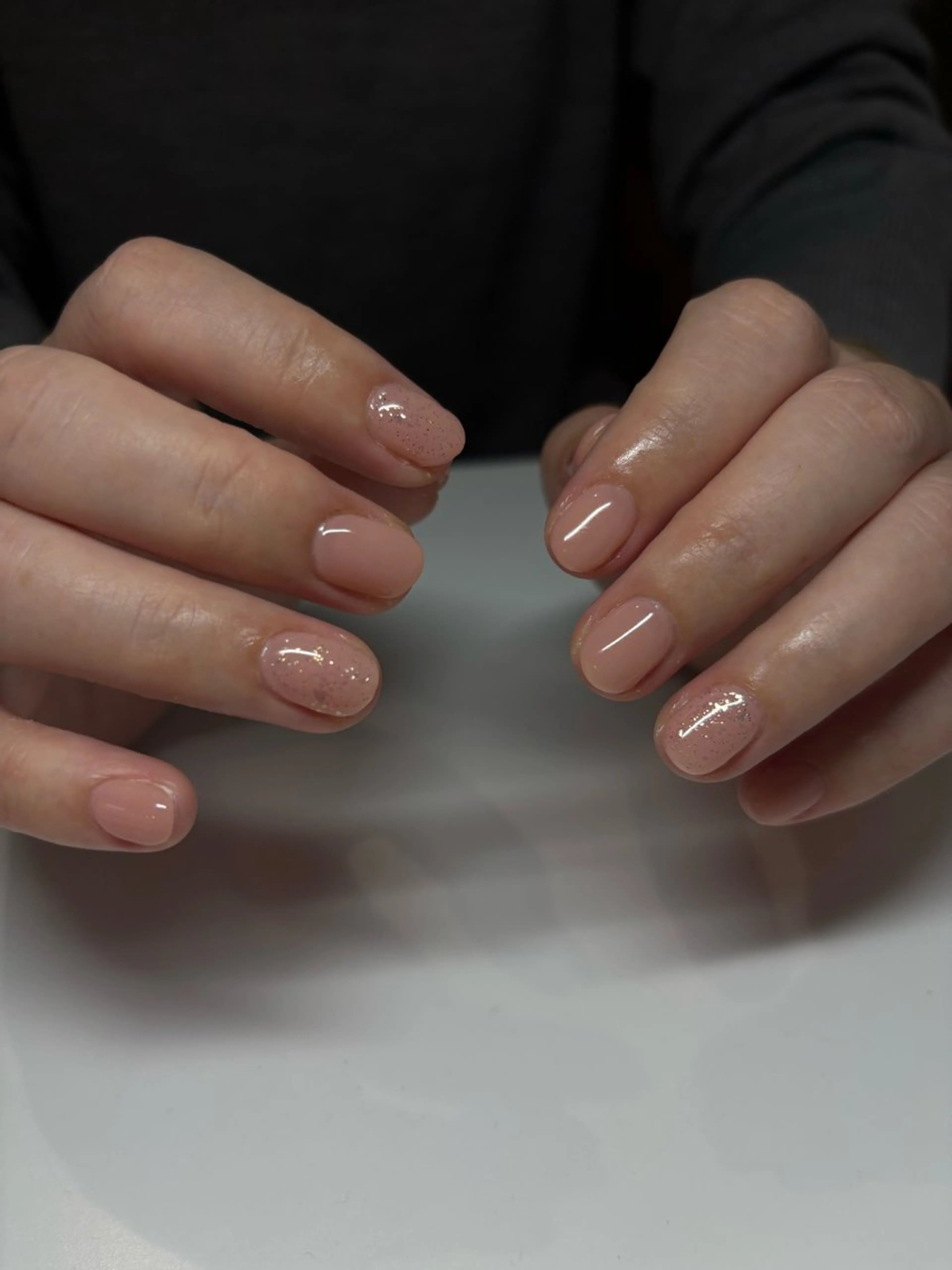 ネイル ラメ(グリッター) ワンカラーネイル ハンドネイル 大阪狭山/klarm kanohaのエステ・リラクイメージ