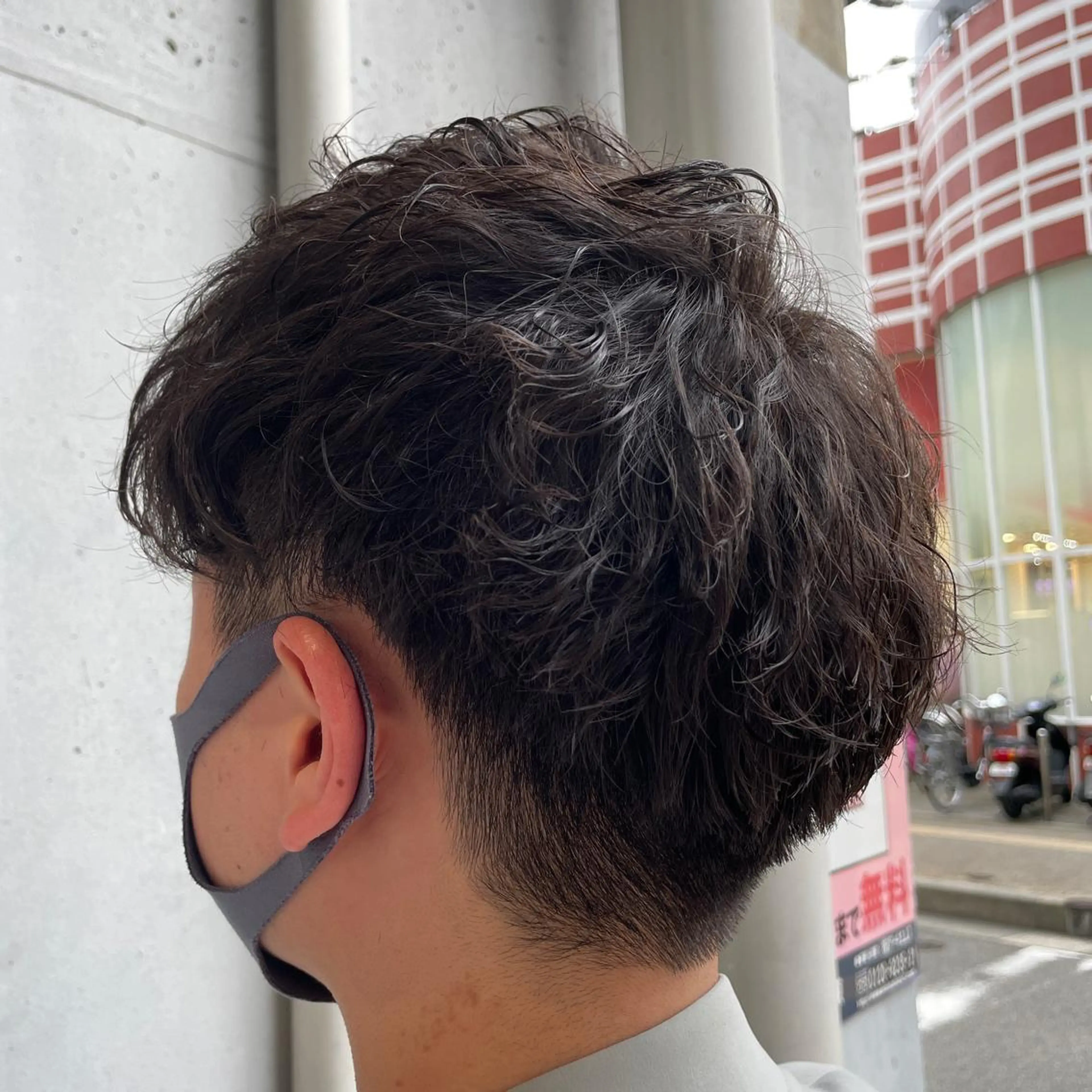 パーマ メンズ 透明感カラー/ 韓国風🌿RIKOのヘアスタイル