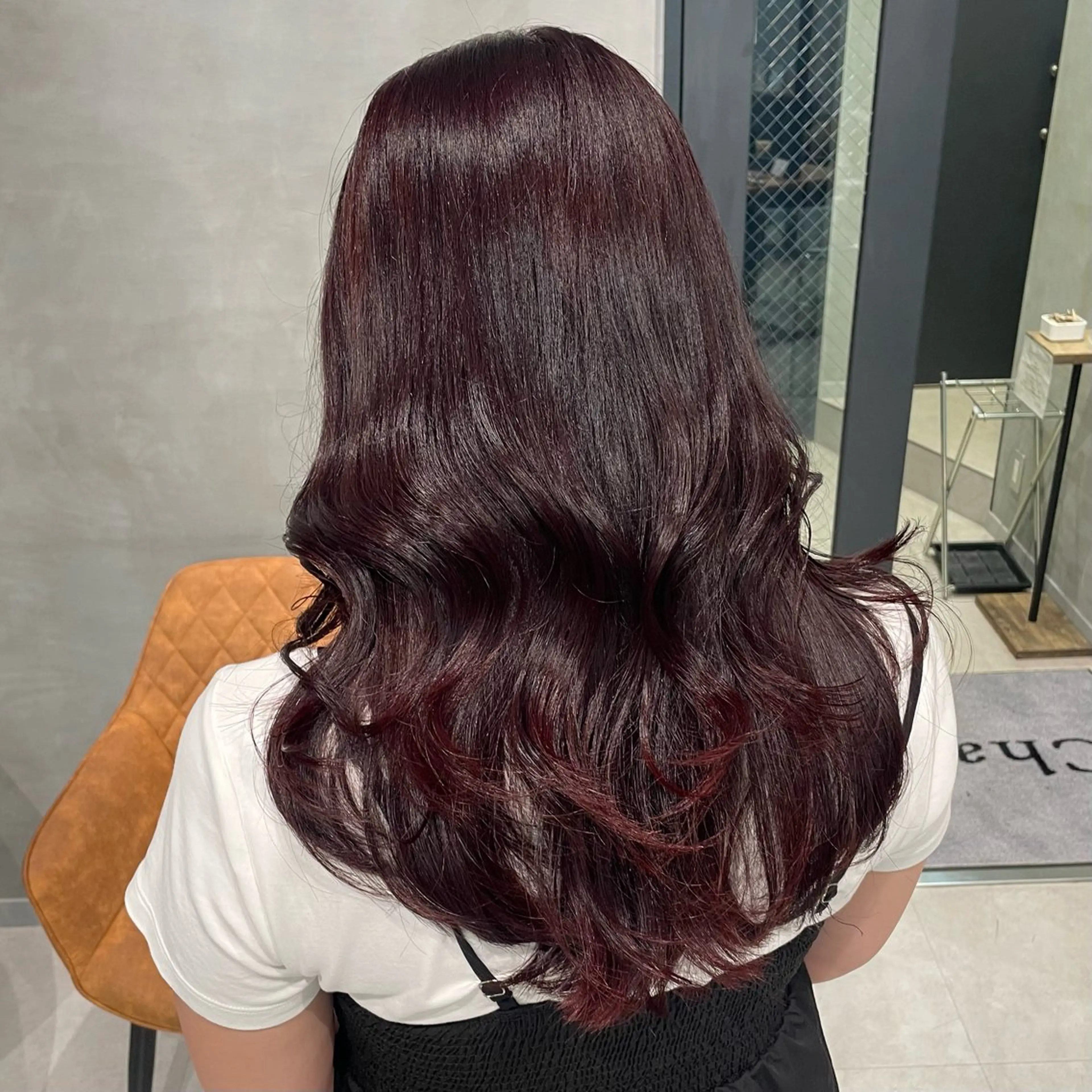 ロング カラー ヘアカラー ヘッドスパ ヘアセット 暖色レイヤー 🥀REIRIのヘアスタイル