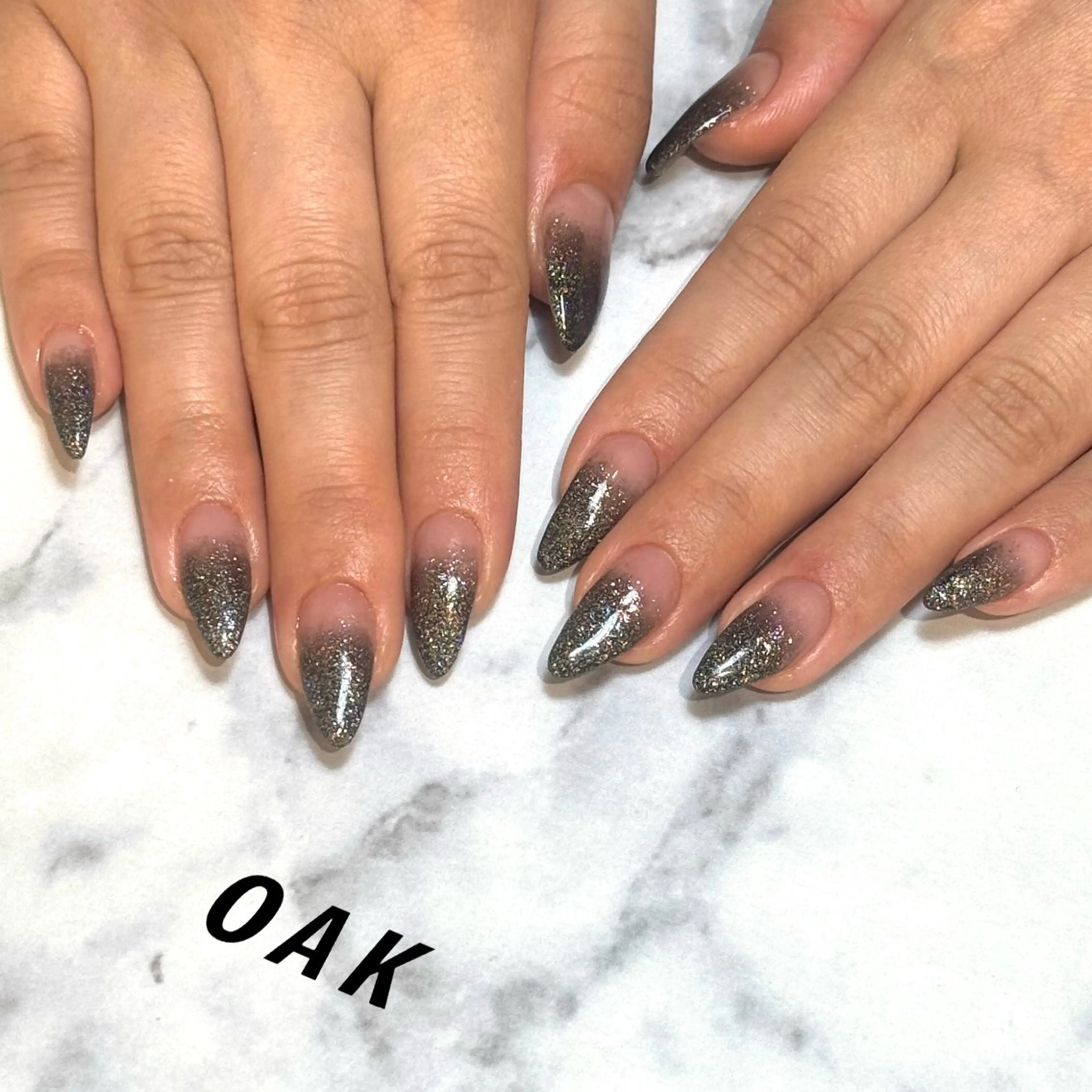 ネイル グラデーション ラメ(グリッター) ラメグラデーション 💅sii /KYOKA💅のネイルデザイン